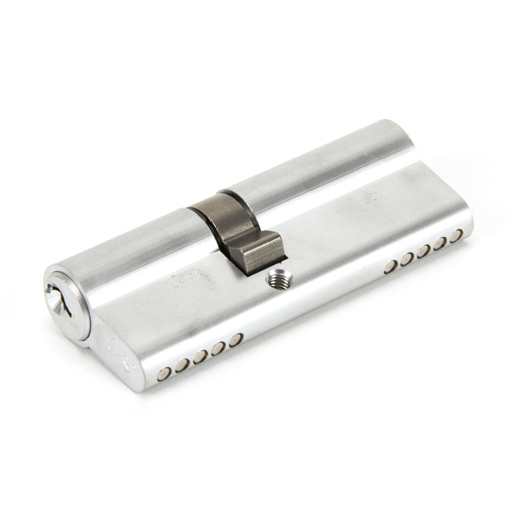 Satin Chrome 35/45 Euro Cylinder | From The Anvil-Euro Cylinders-Yester Home