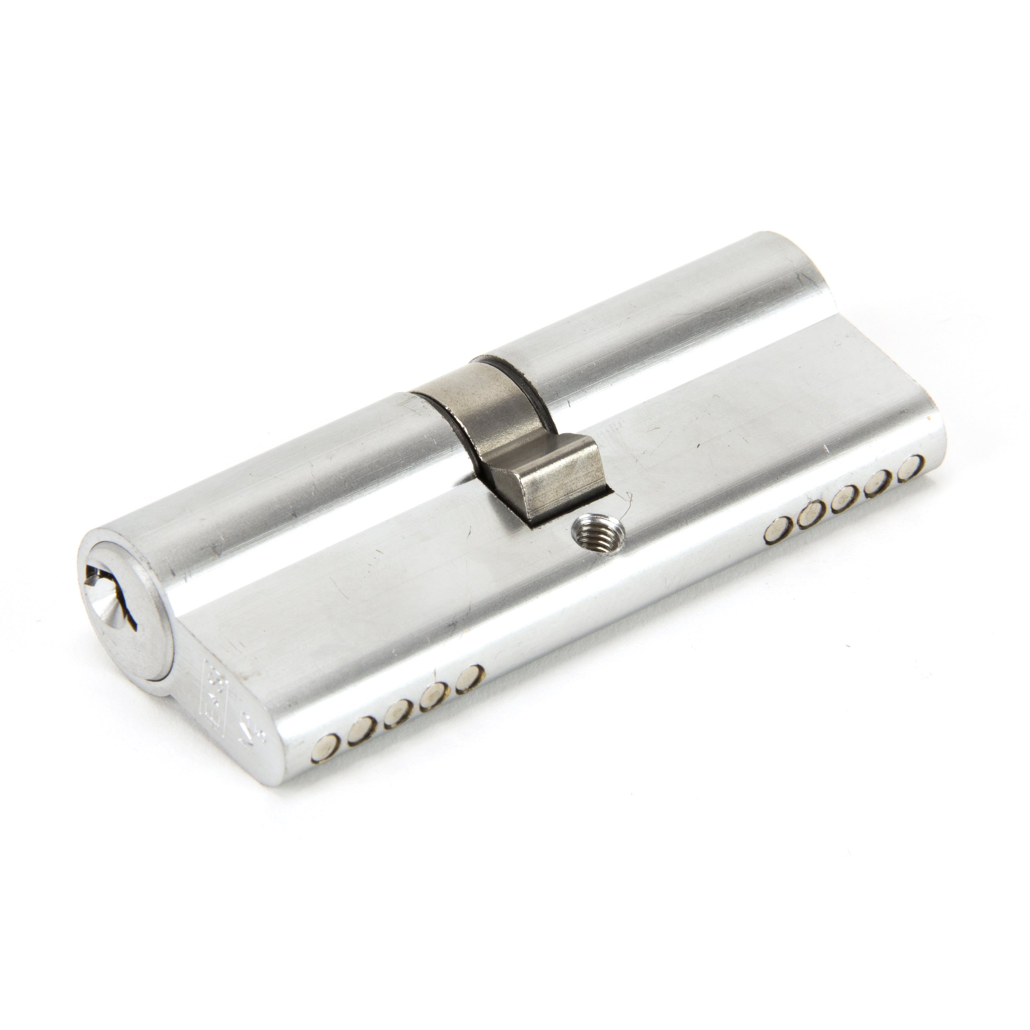 Satin Chrome 40/40 Euro Cylinder | From The Anvil-Euro Cylinders-Yester Home
