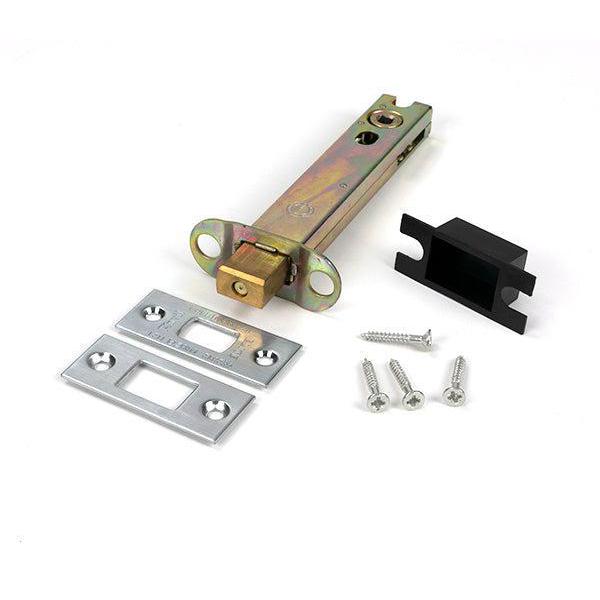 Satin Chrome 5" Heavy Duty Tubular Deadbolt - Deadlocks & Deadbolts - From The Anvil - Yester Home