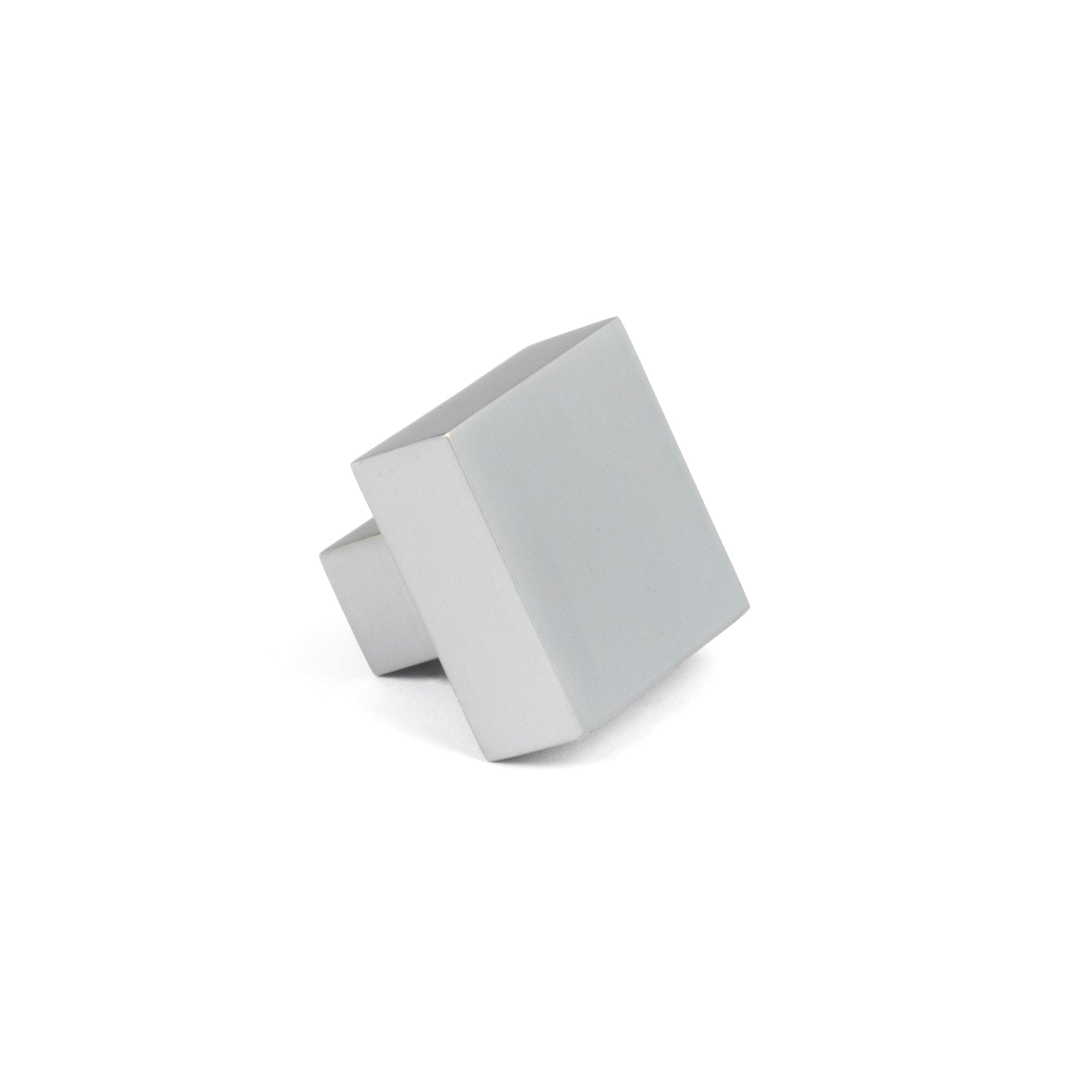 Satin Chrome Albers Cabinet Knob - 30mm | From The Anvil - Cabinet Knobs - From The Anvil - Yester Home