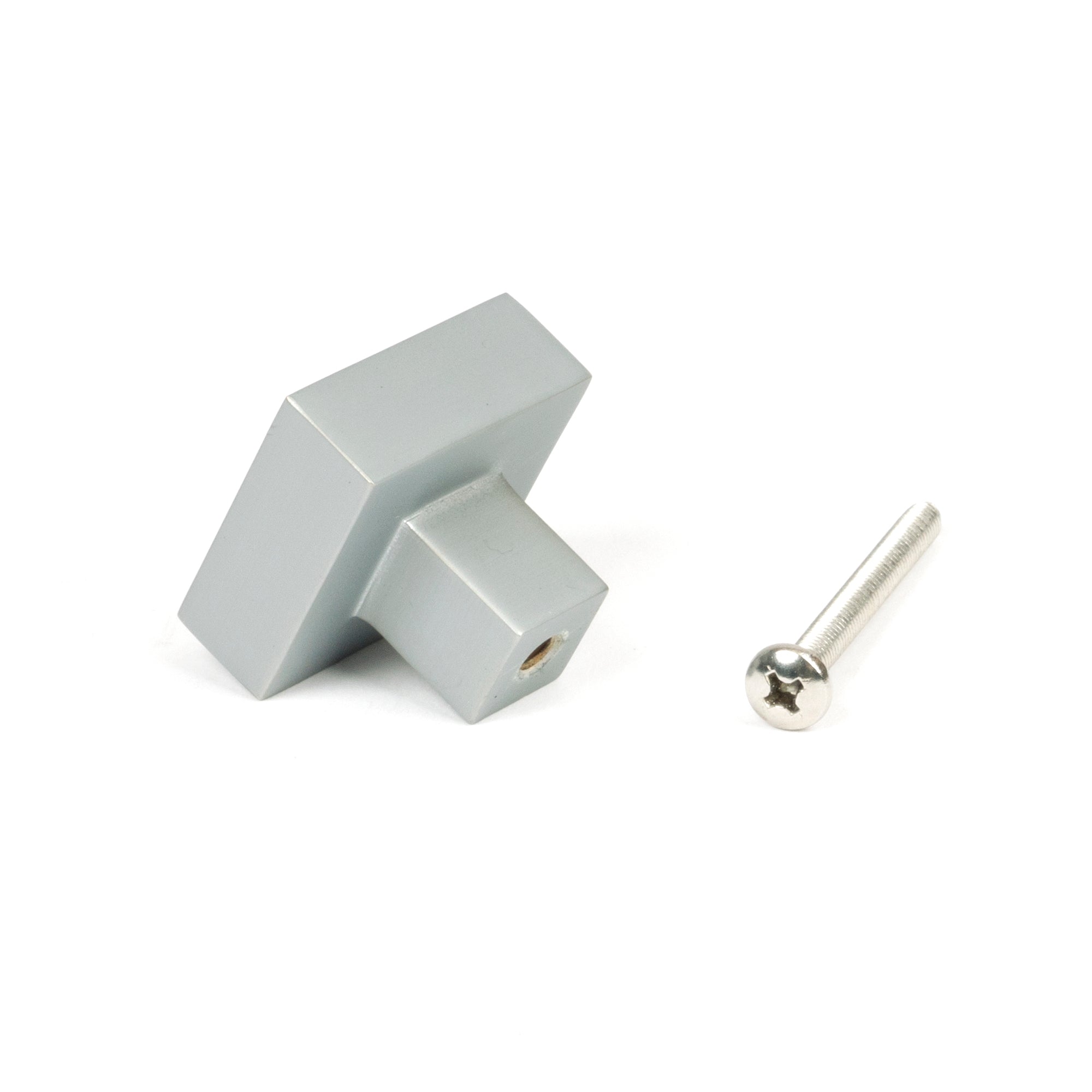 Satin Chrome Albers Cabinet Knob - 30mm | From The Anvil - Cabinet Knobs - From The Anvil - Yester Home