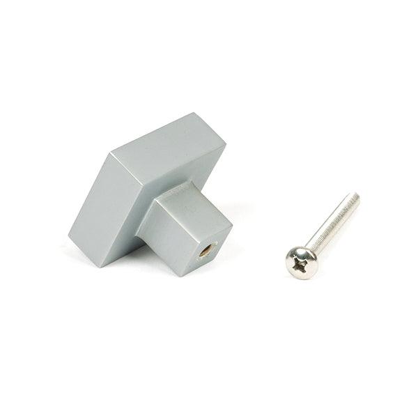 Satin Chrome Albers Cabinet Knob - 30mm | From The Anvil-Cabinet Knobs-Yester Home