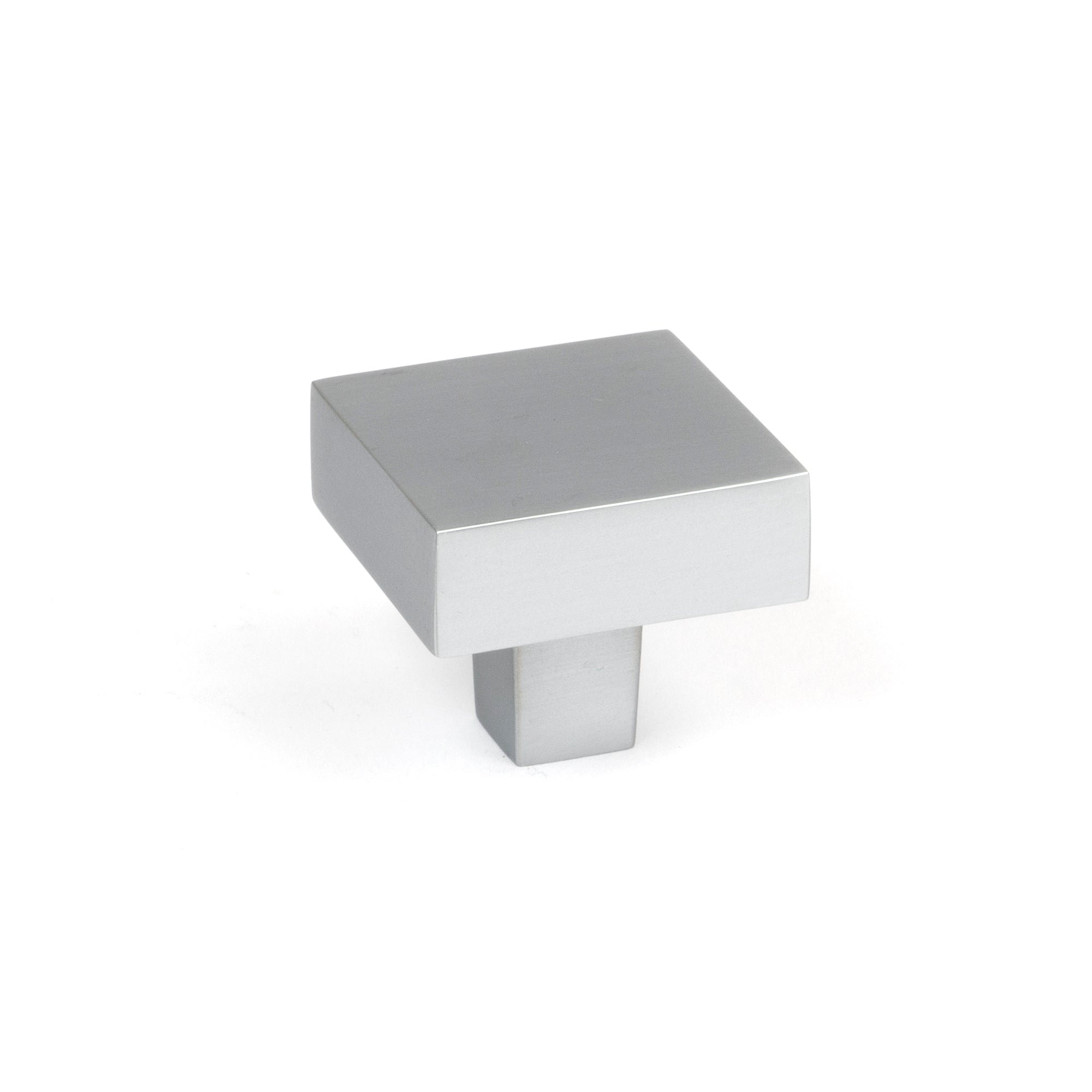 Satin Chrome Albers Cabinet Knob - 35mm | From The Anvil - Cabinet Knobs - From The Anvil - Yester Home