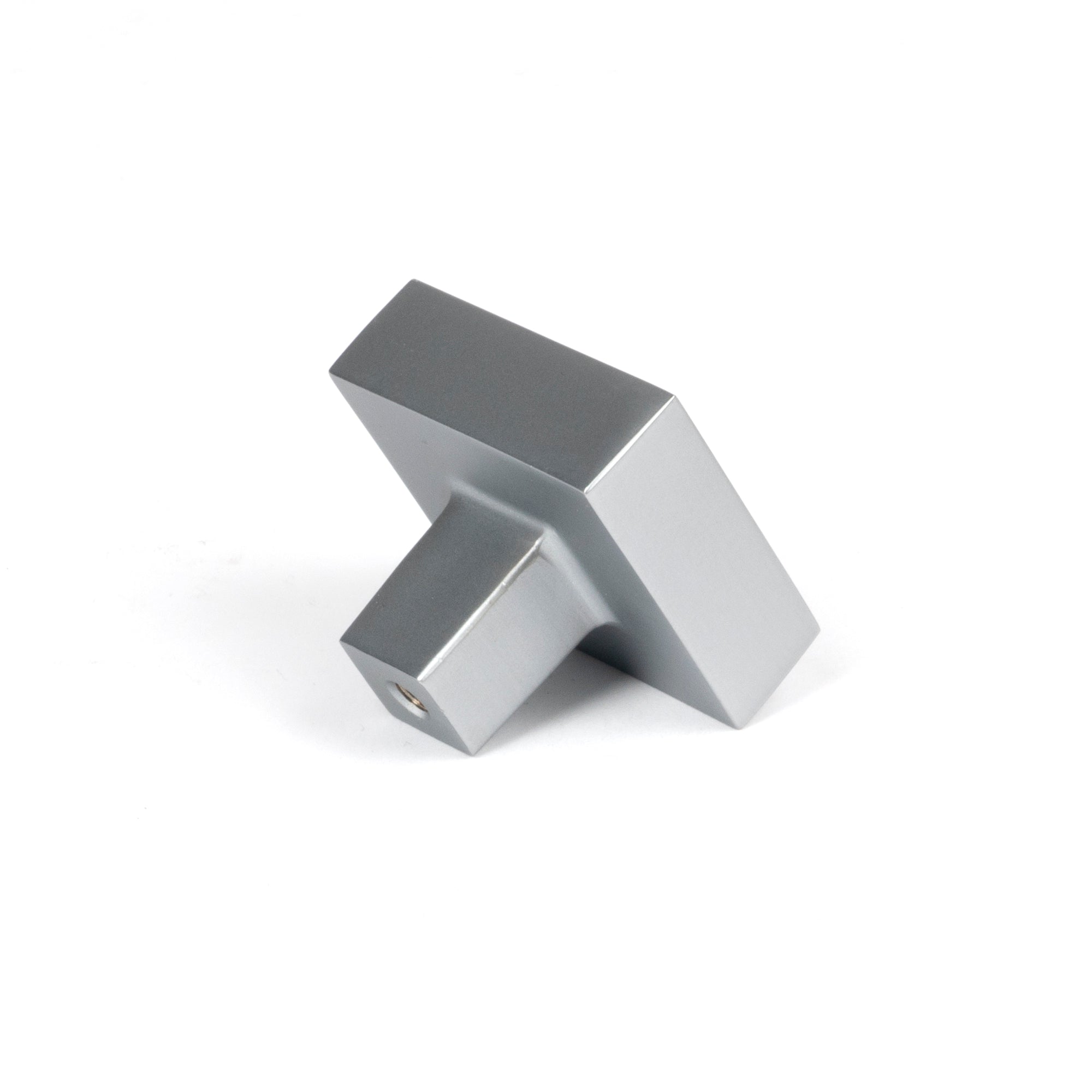 Satin Chrome Albers Cabinet Knob - 35mm | From The Anvil - Cabinet Knobs - From The Anvil - Yester Home