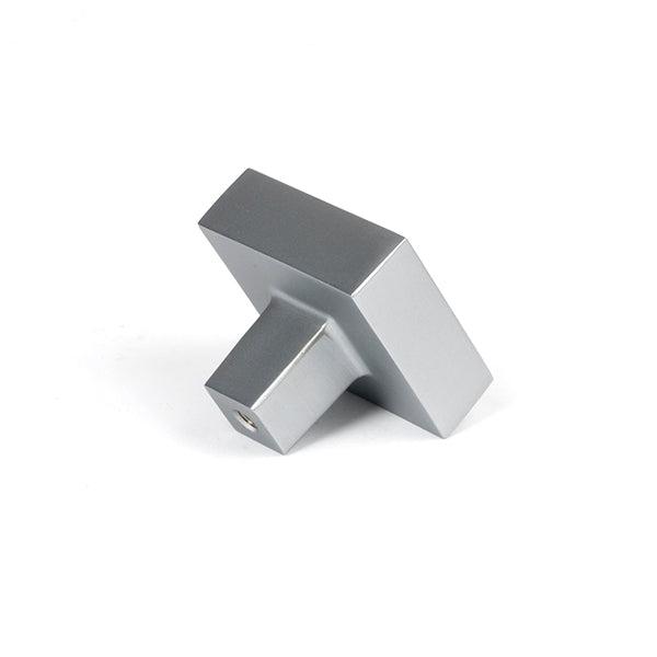 Satin Chrome Albers Cabinet Knob - 35mm | From The Anvil-Cabinet Knobs-Yester Home