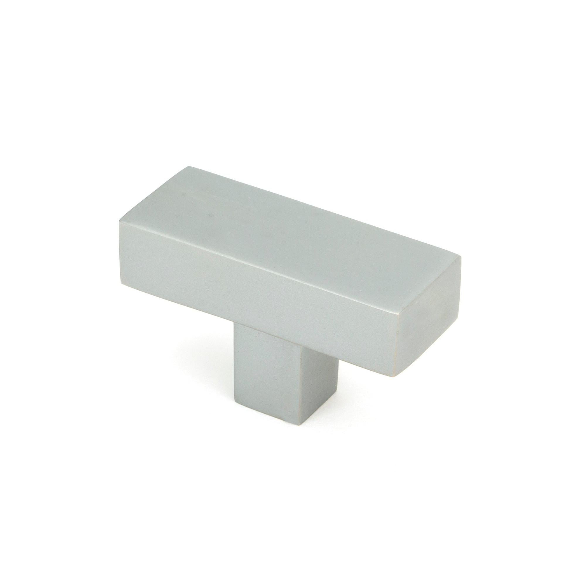 Satin Chrome Albers T-Bar | From The Anvil - Cabinet Knobs - From The Anvil - Yester Home
