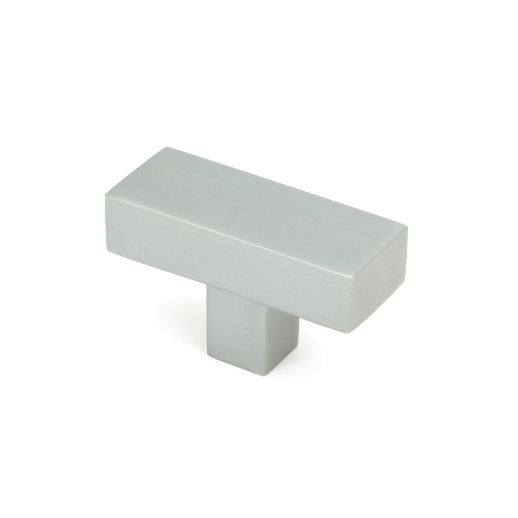 Satin Chrome Albers T-Bar | From The Anvil-Cabinet Knobs-Yester Home