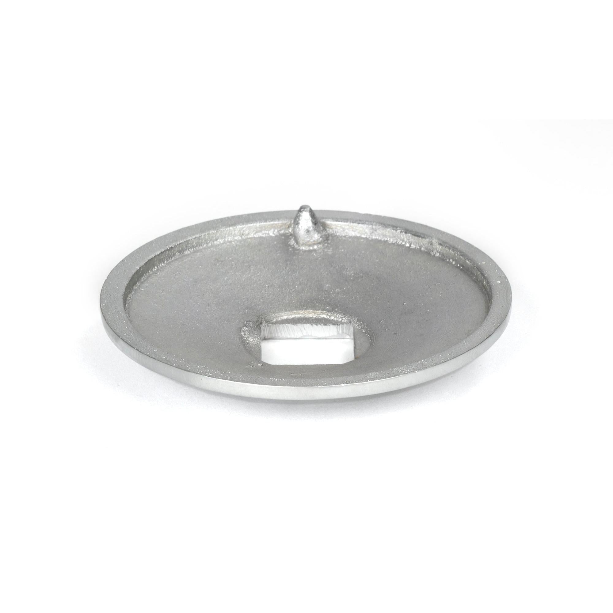 Satin Chrome Beehive Centre Door Knob | From The Anvil - Centre Door Knobs - From The Anvil - Yester Home