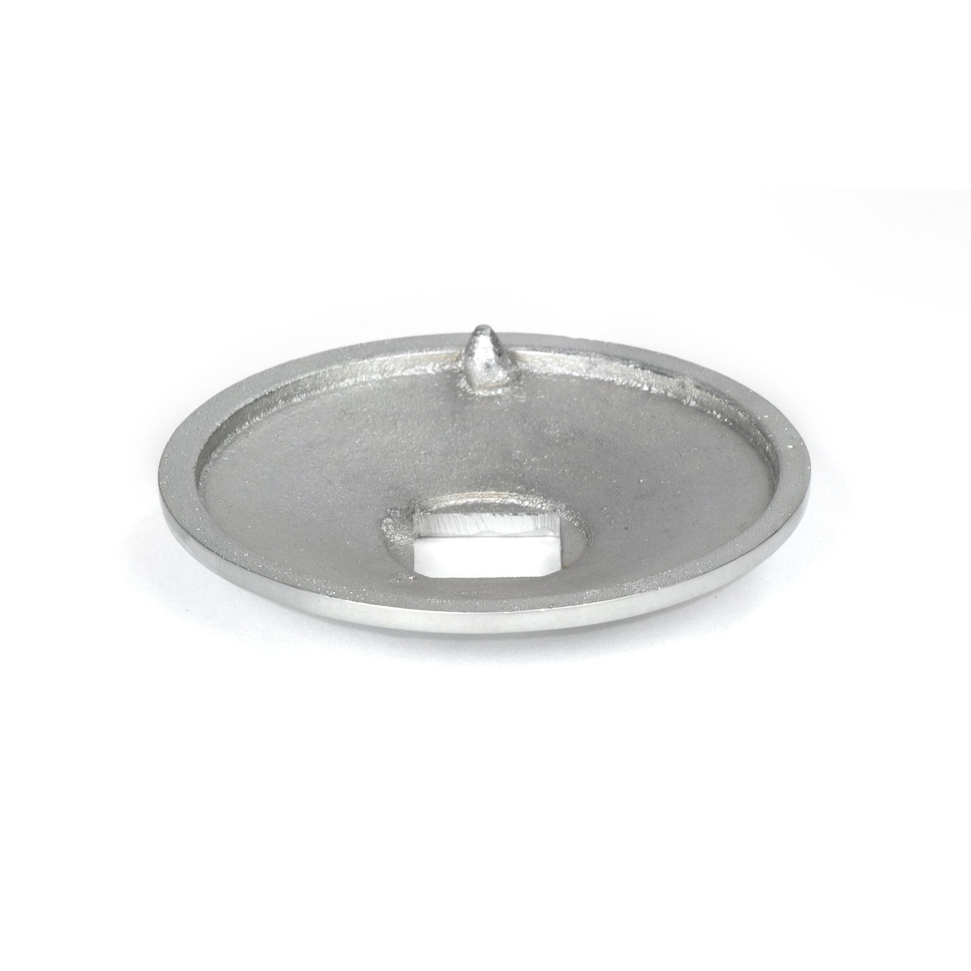 Satin Chrome Beehive Centre Door Knob | From The Anvil-Centre Door Knobs-Yester Home