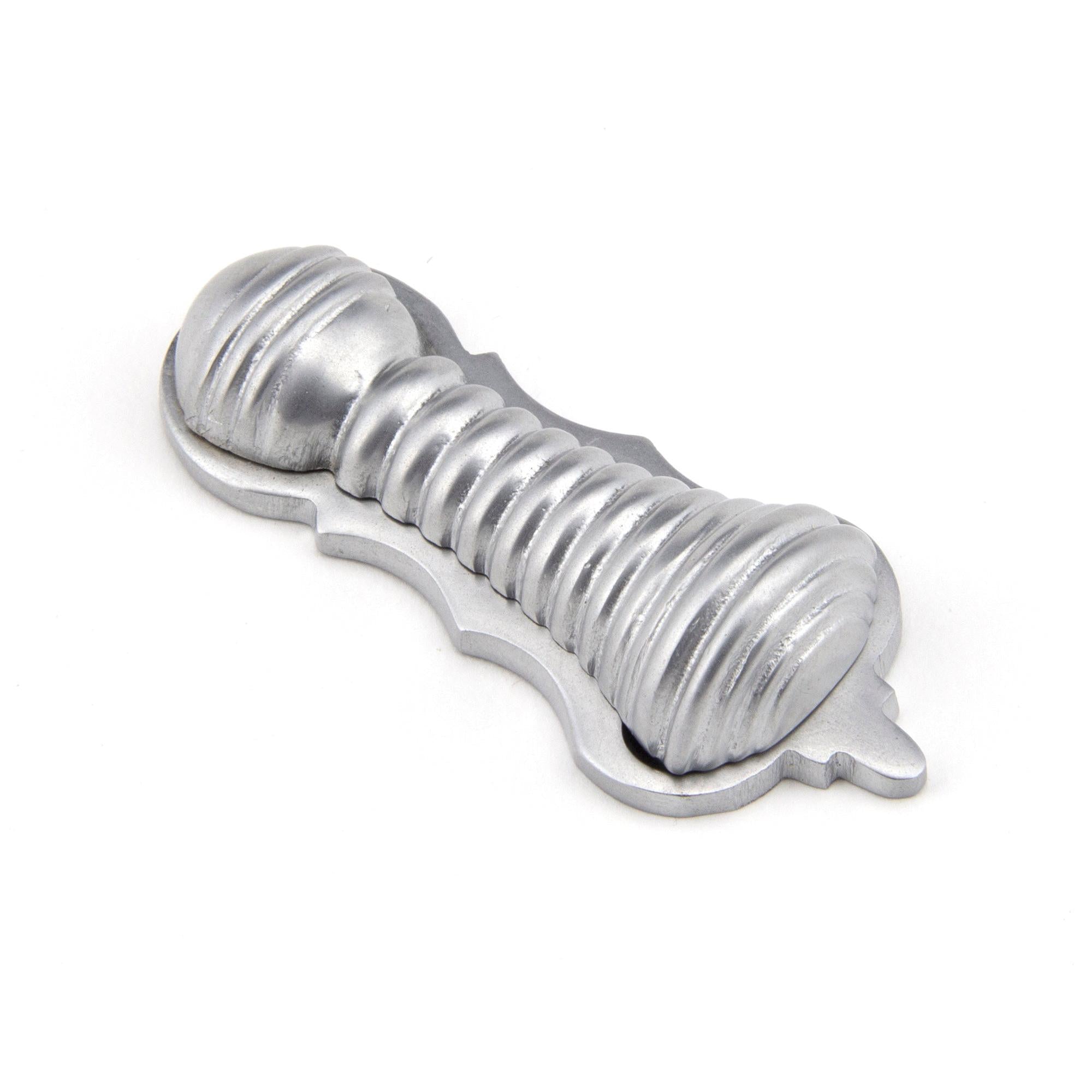 Satin Chrome Beehive Escutcheon | From The Anvil - Escutcheons - From The Anvil - Yester Home