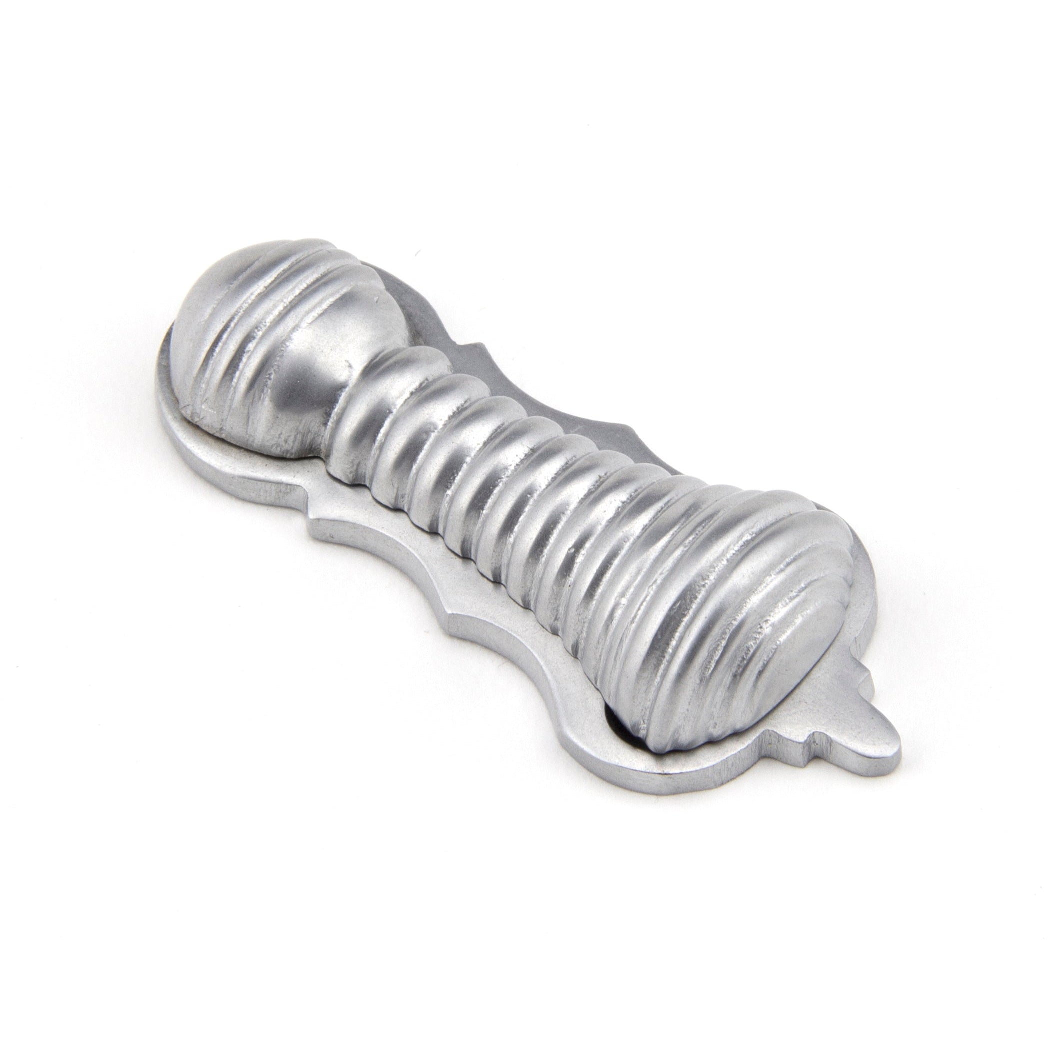 Satin Chrome Beehive Escutcheon | From The Anvil-Escutcheons-Yester Home