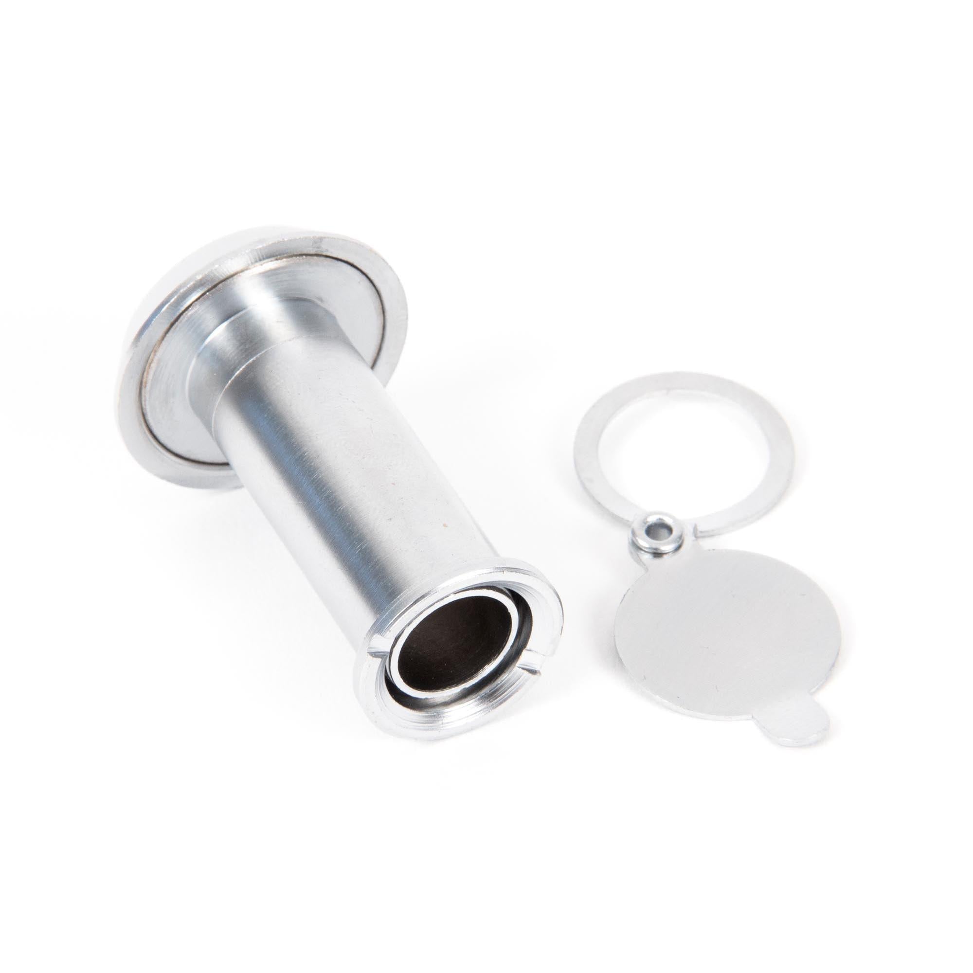 Satin Chrome Door Viewer 180° (34-56mm Door) | From The Anvil - Security - From The Anvil - Yester Home