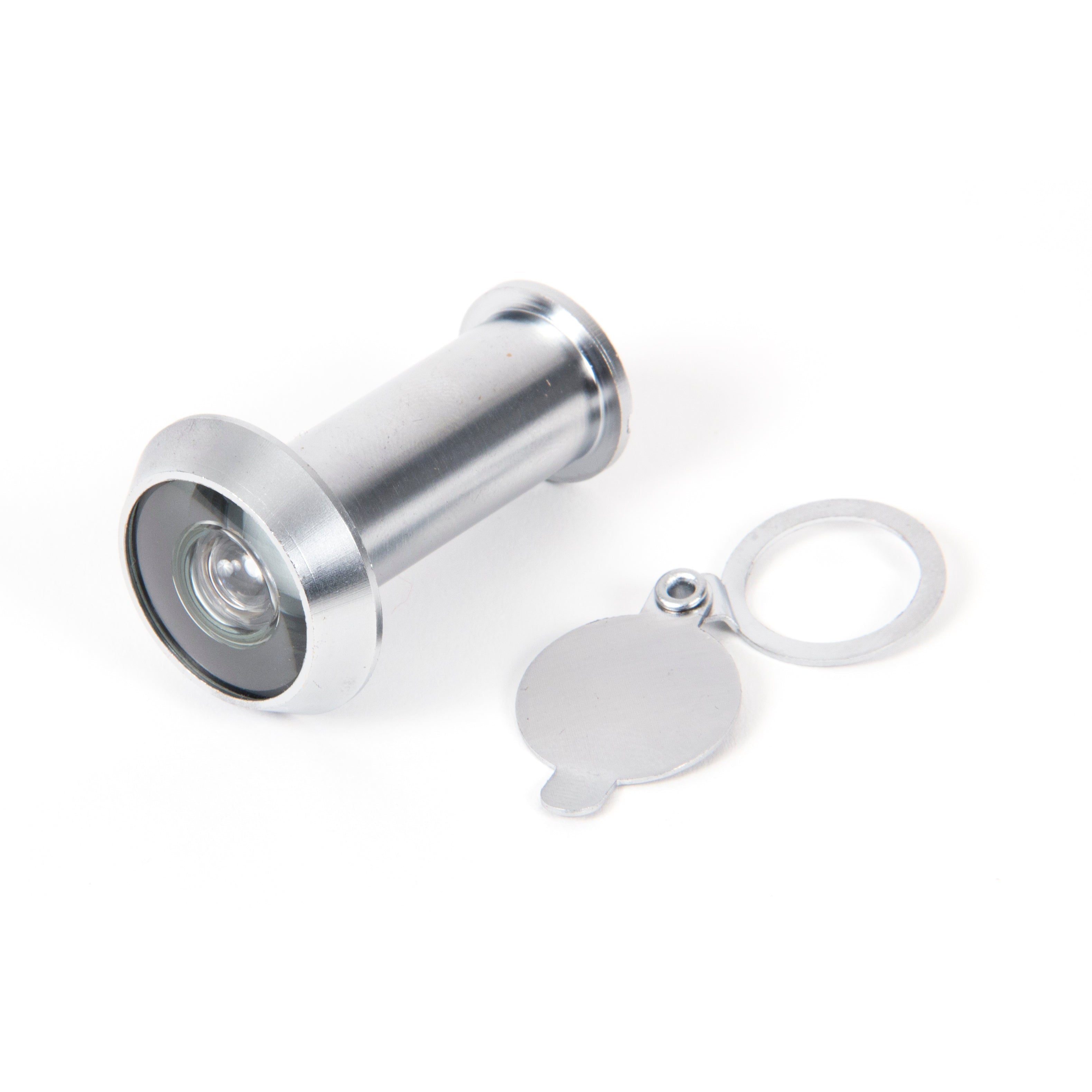 Satin Chrome Door Viewer 180° (34-56mm Door) | From The Anvil-Security-Yester Home