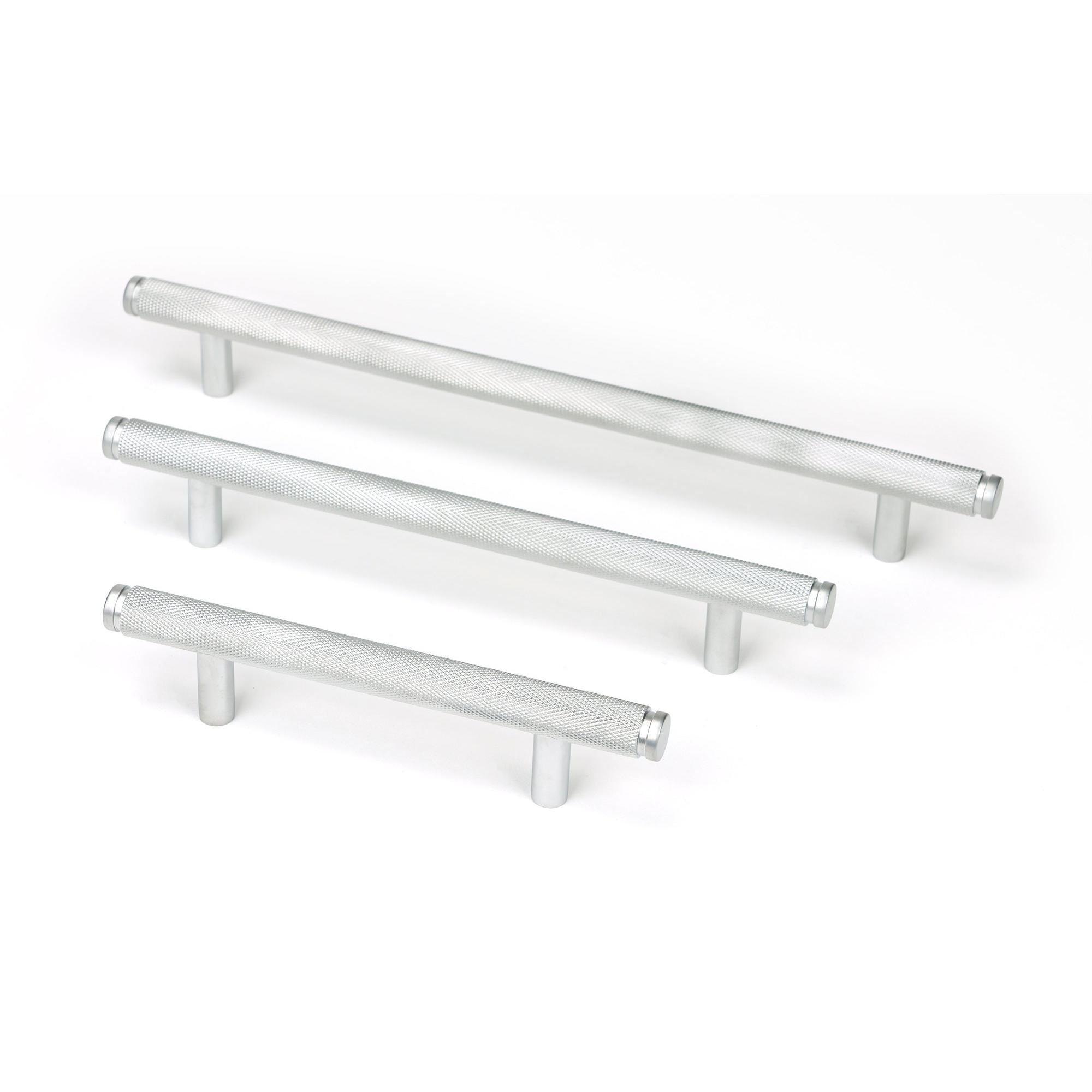 Satin Chrome Full Brompton Pull Handle - Small | From The Anvil - Pull Handles - From The Anvil - Yester Home
