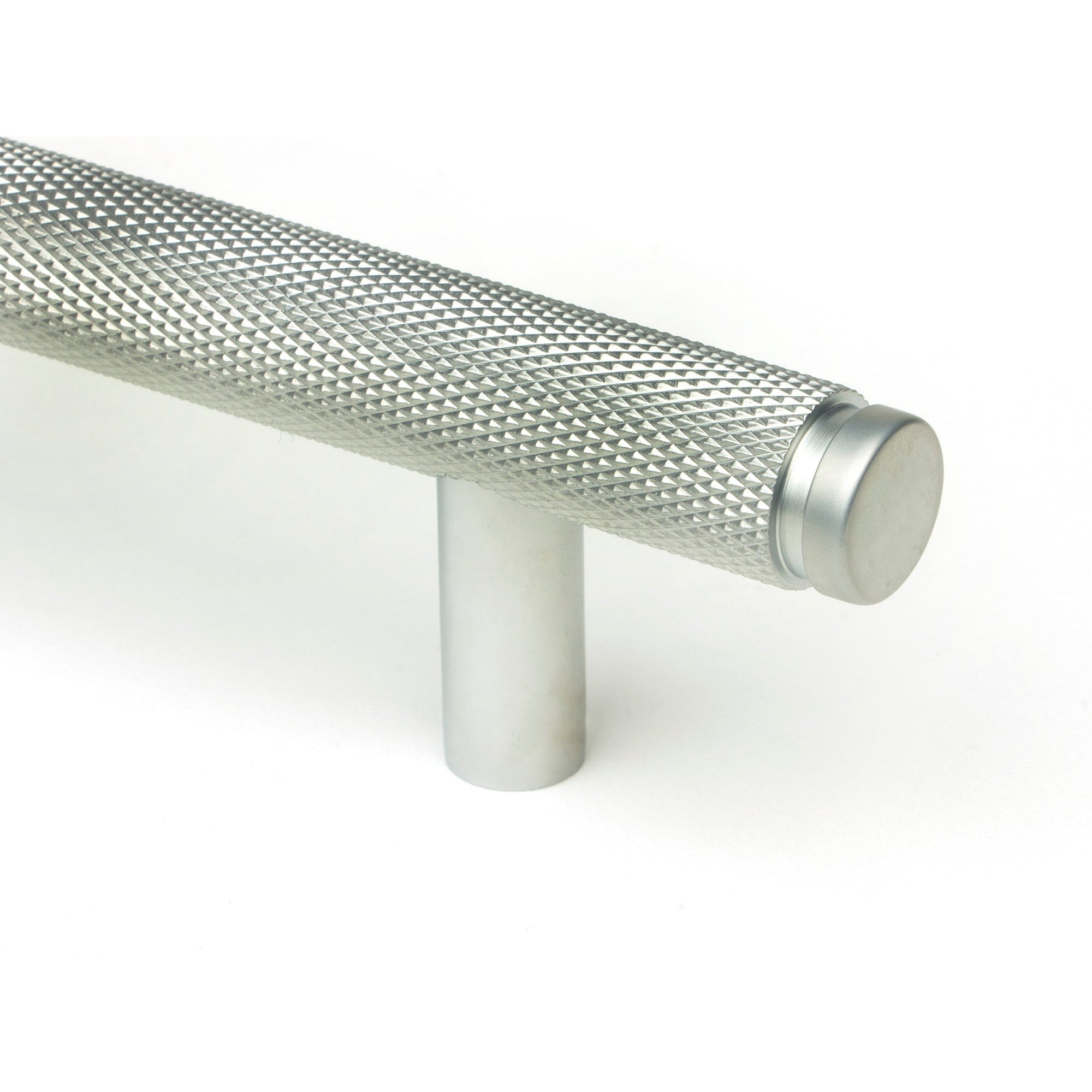 Satin Chrome Full Brompton Pull Handle - Small | From The Anvil-Pull Handles-Yester Home