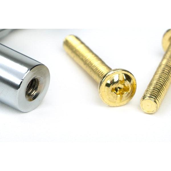 Satin Chrome Full Brompton Pull Handle - Small | From The Anvil-Pull Handles-Yester Home