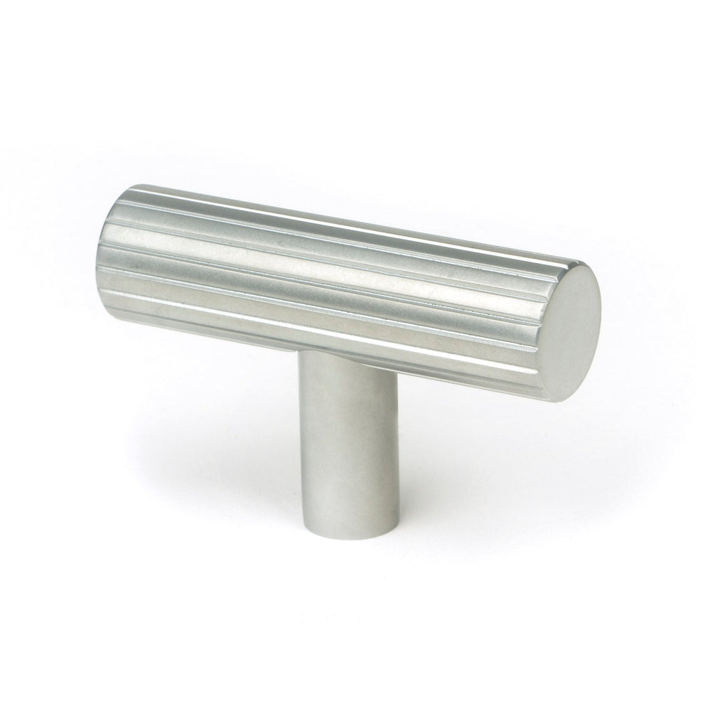 Satin Chrome Judd T-Bar | From The Anvil-Cabinet Knobs-Yester Home