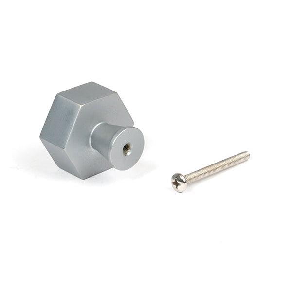 Satin Chrome Kahlo Cabinet Knob - 38mm | From The Anvil-Cabinet Knobs-Yester Home