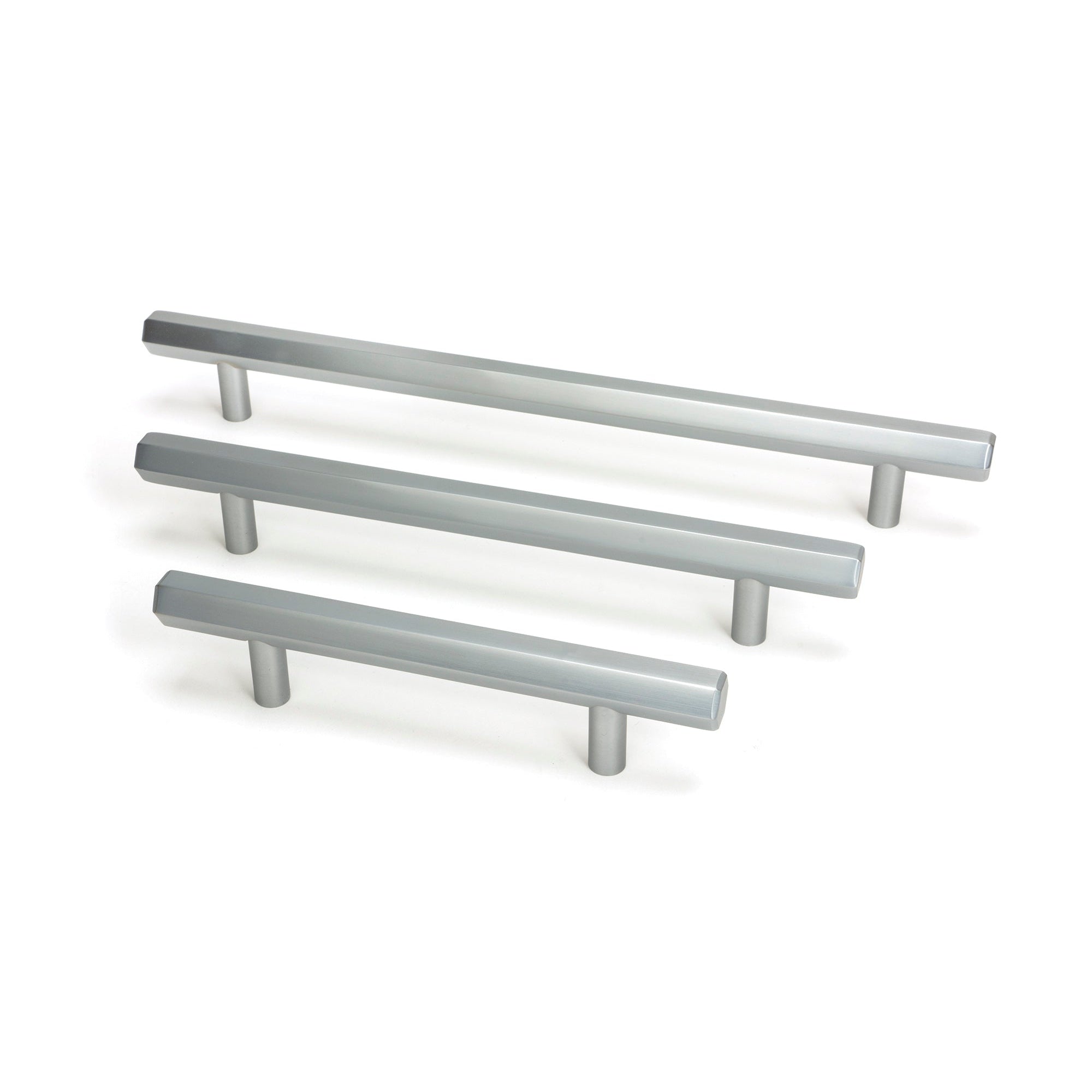 Satin Chrome Kahlo Pull Handle - Large | From The Anvil-Pull Handles-Yester Home
