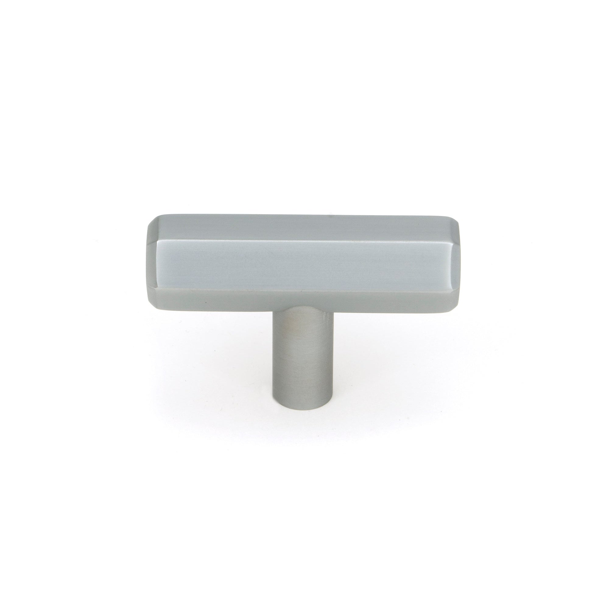 Satin Chrome Kahlo T-Bar | From The Anvil-Cabinet Knobs-Yester Home