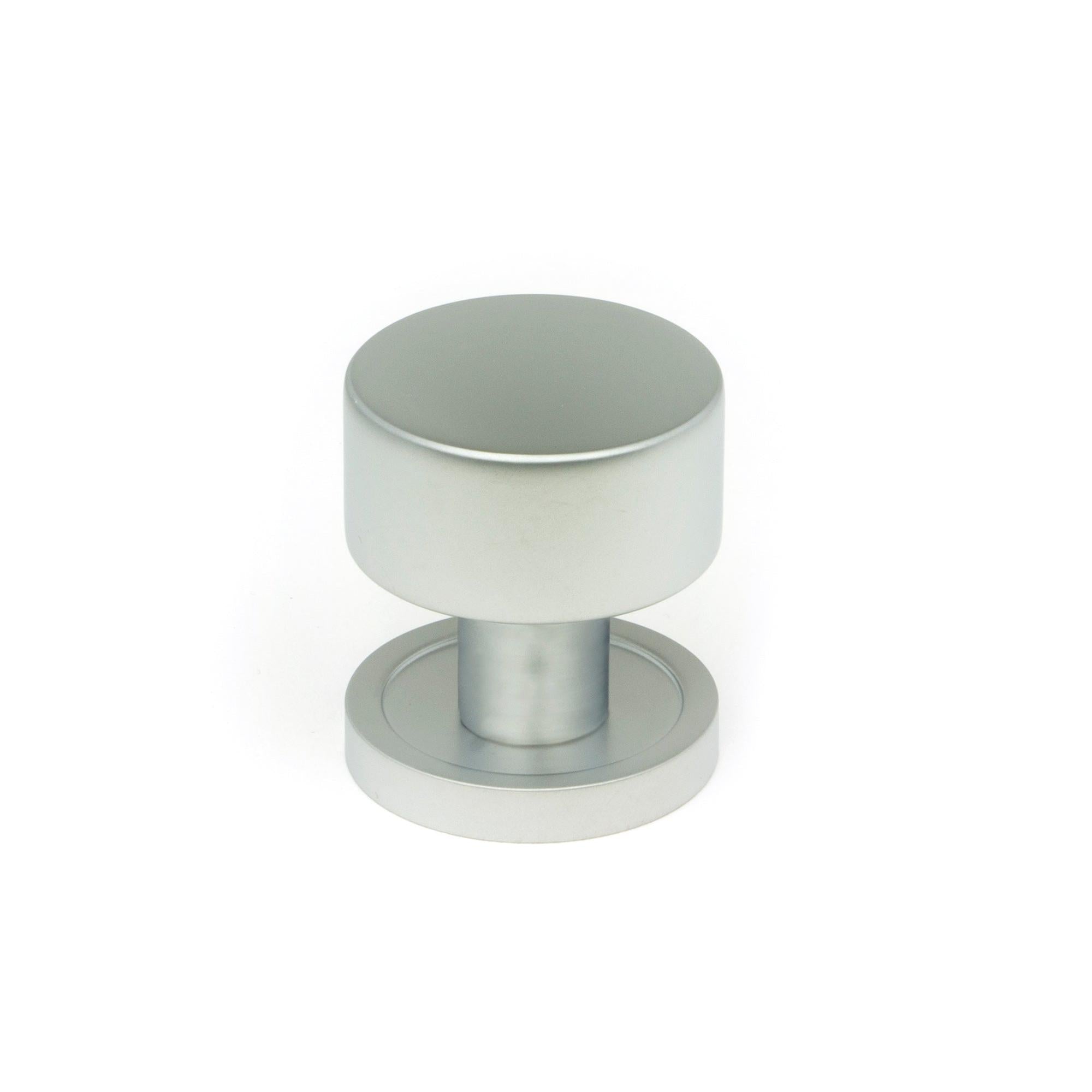 Satin Chrome Kelso Cabinet Knob - 25mm (Plain) | From The Anvil - Cabinet Knobs - From The Anvil - Yester Home
