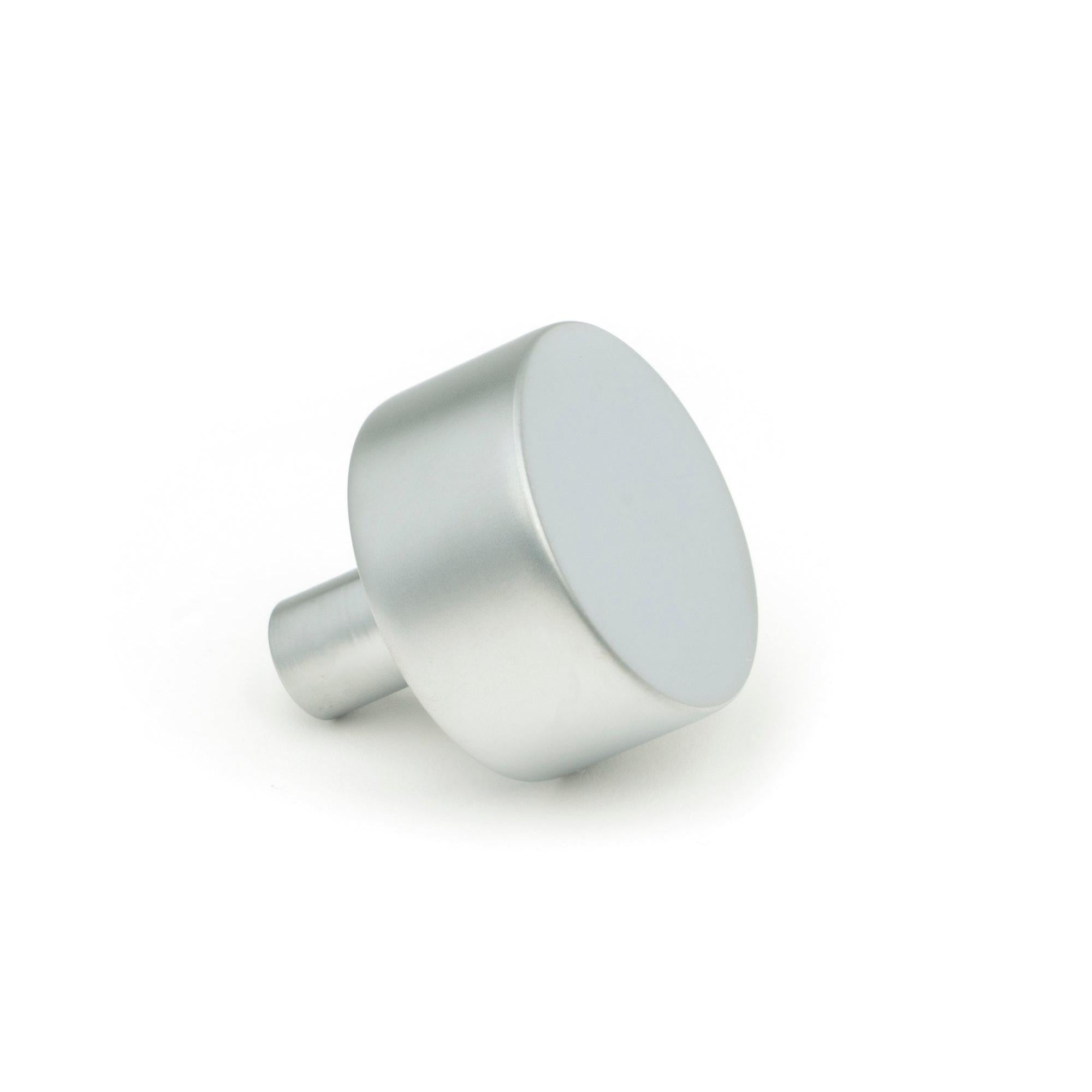 Satin Chrome Kelso Cabinet Knob - 32mm (No rose) | From The Anvil - Cabinet Knobs - From The Anvil - Yester Home