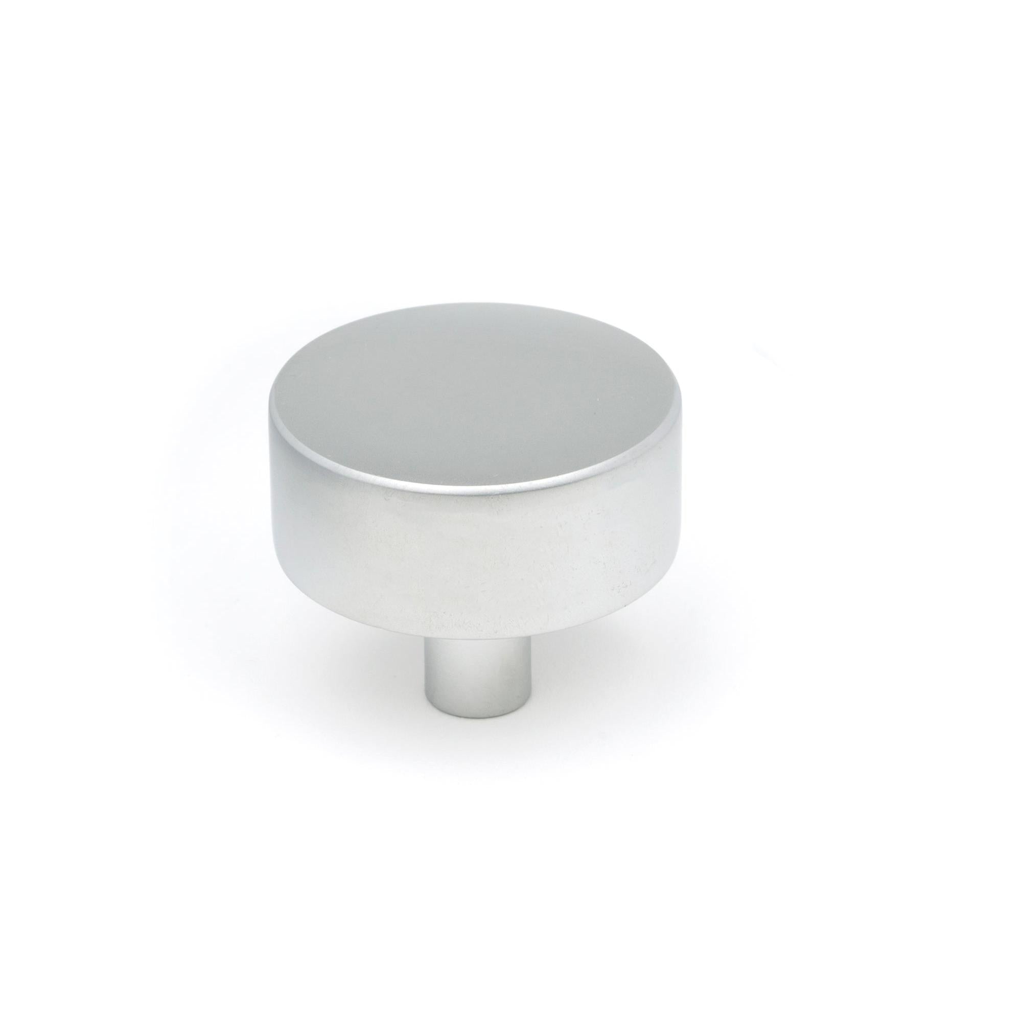 Satin Chrome Kelso Cabinet Knob - 38mm (No rose) | From The Anvil - Cabinet Knobs - From The Anvil - Yester Home