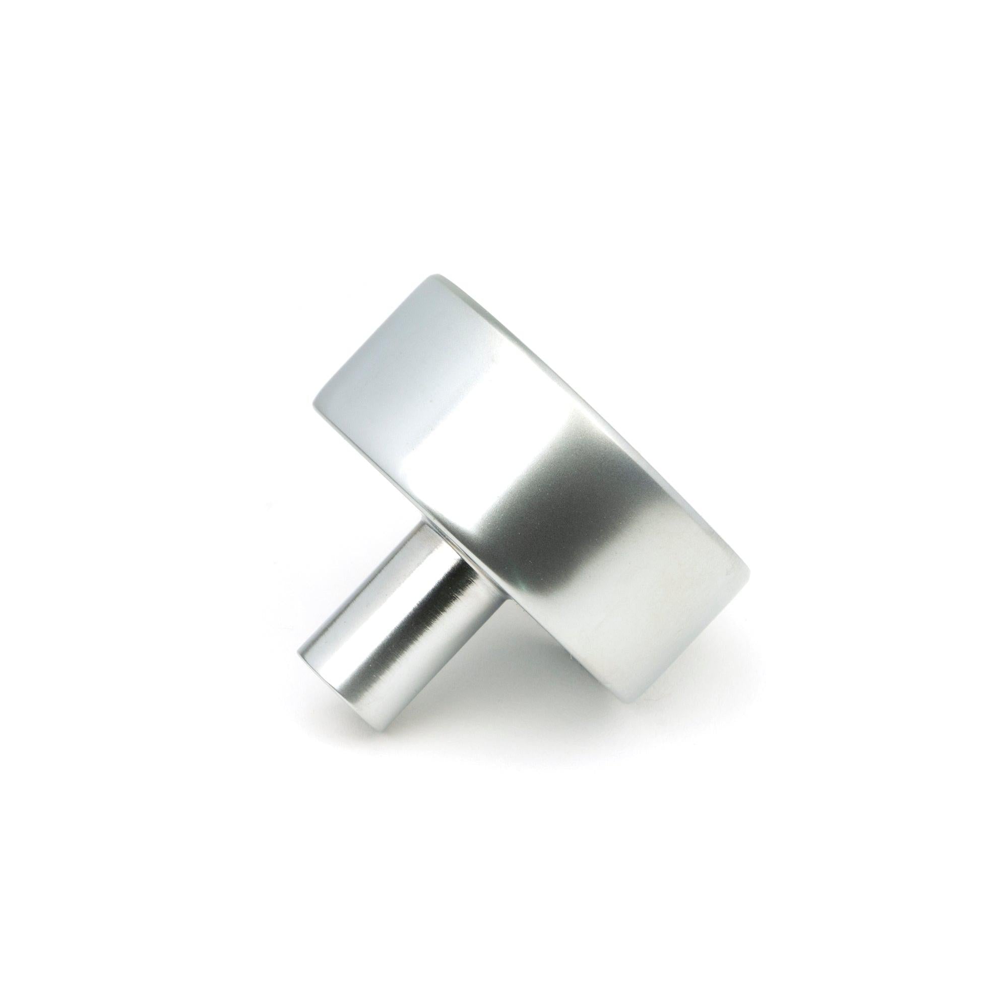 Satin Chrome Kelso Cabinet Knob - 38mm (No rose) | From The Anvil - Cabinet Knobs - From The Anvil - Yester Home
