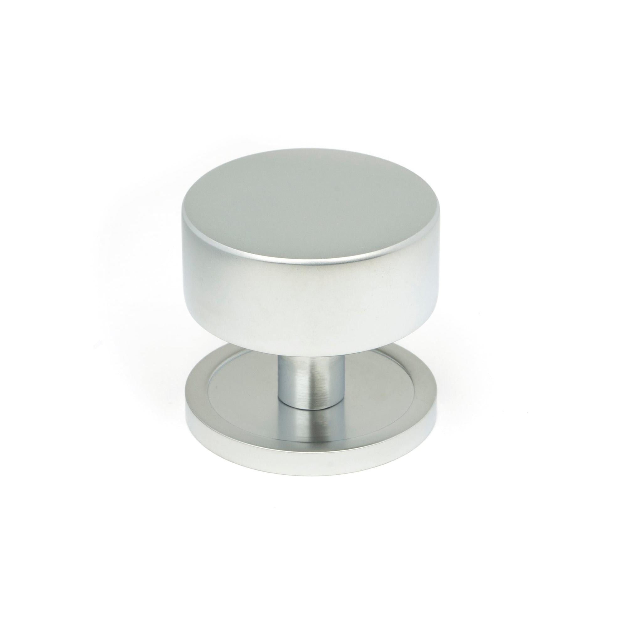 Satin Chrome Kelso Cabinet Knob - 38mm (Plain) | From The Anvil - Cabinet Knobs - From The Anvil - Yester Home