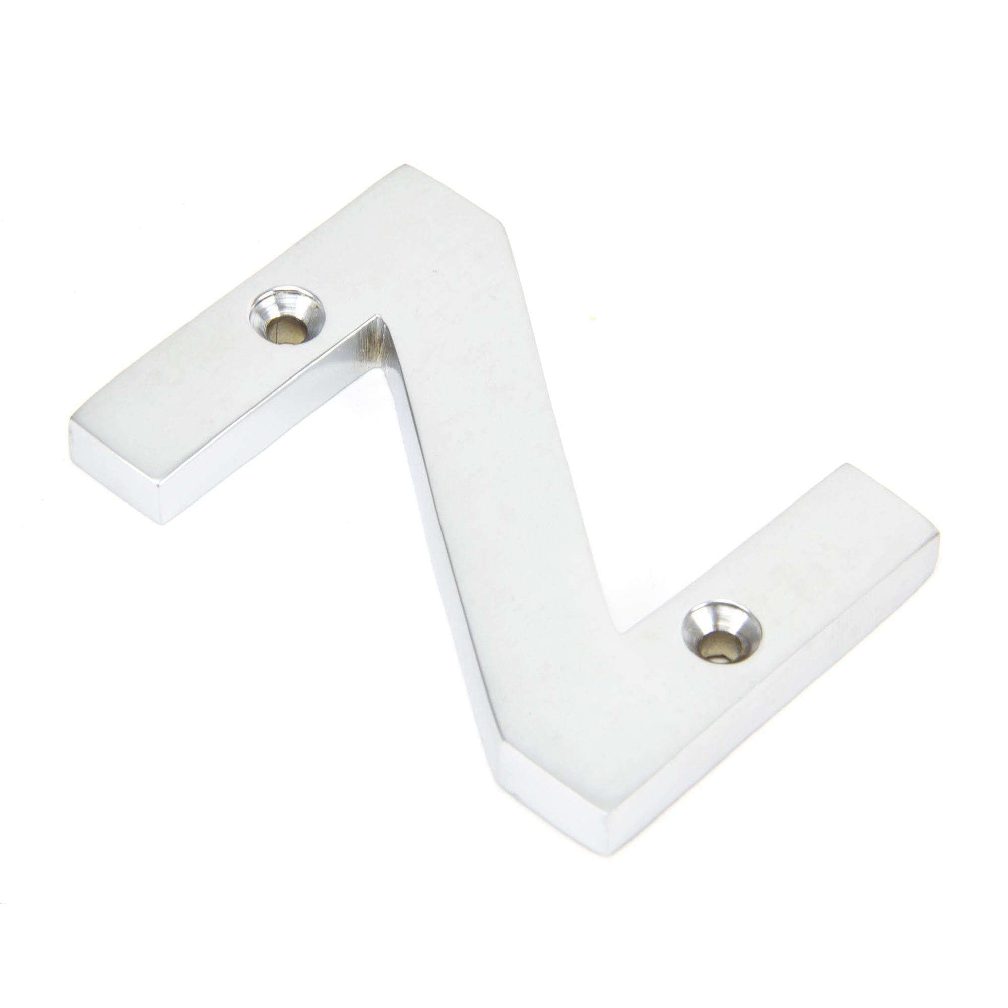 Satin Chrome Letter Z | From The Anvil - Letters - From The Anvil - Yester Home