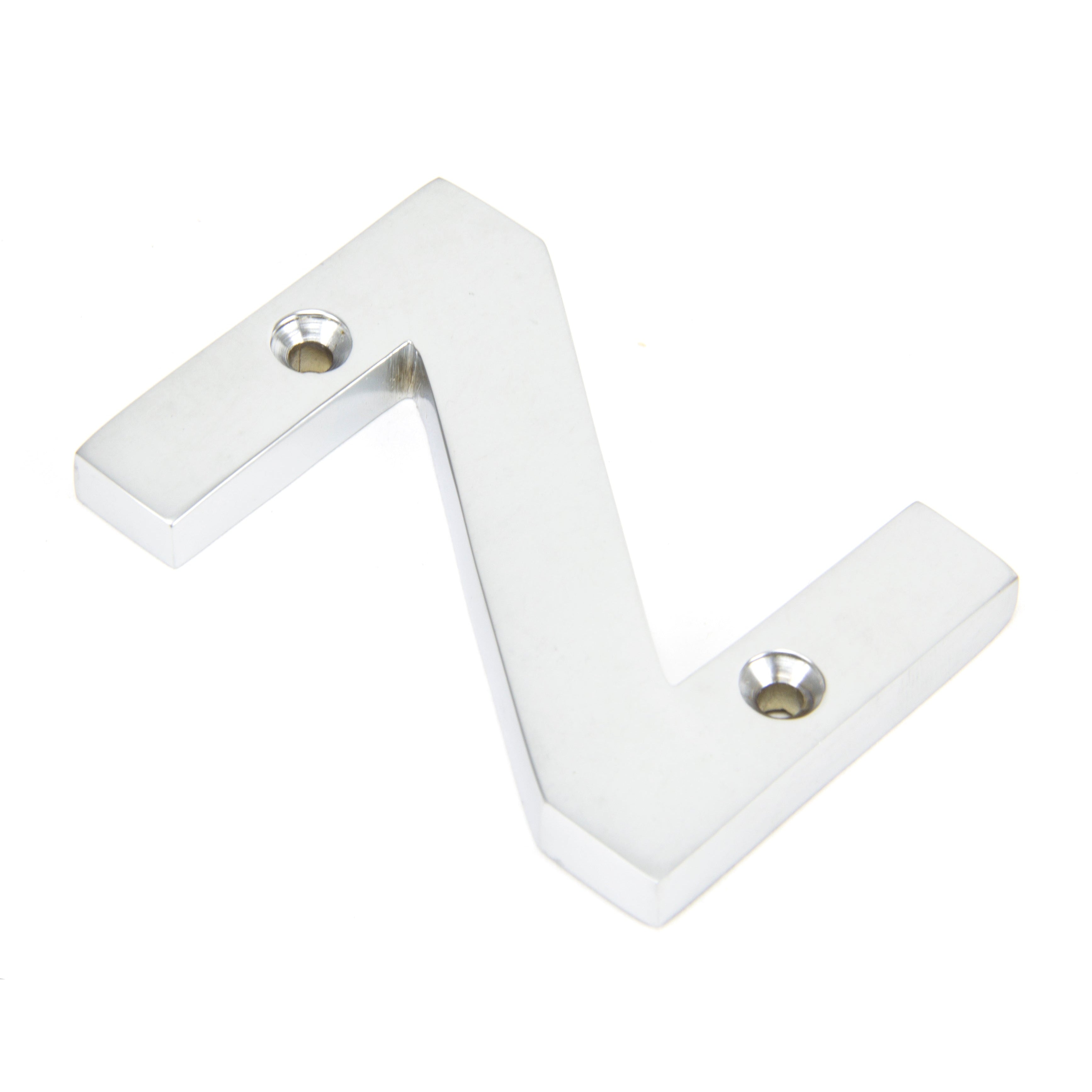 Satin Chrome Letter Z | From The Anvil-Letters-Yester Home