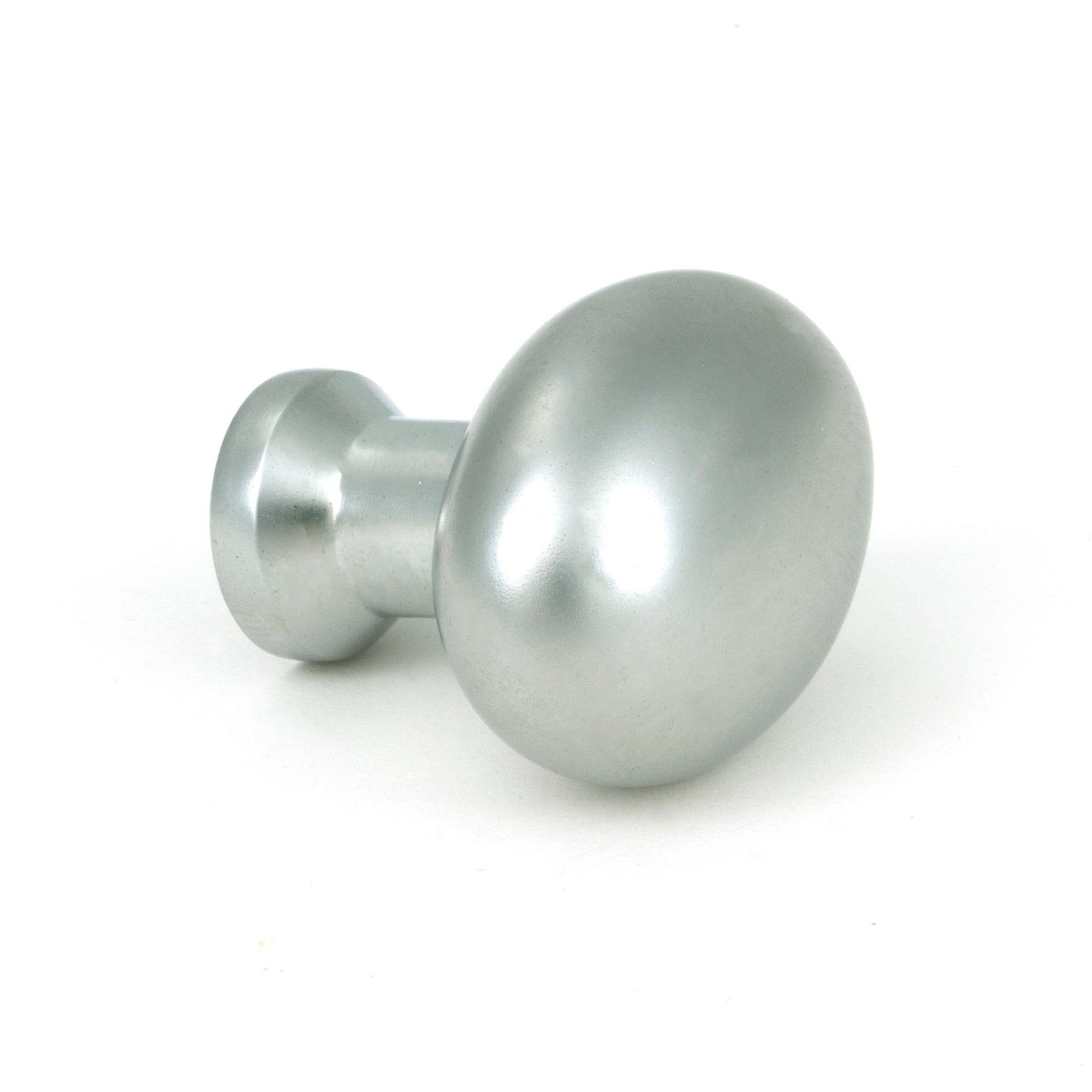Satin Chrome Moore Cabinet Knob - 38mm - Cabinet Knobs - From The Anvil - Yester Home