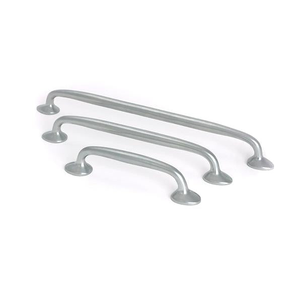Satin Chrome Moore Pull Handle - Medium - Pull Handles - From The Anvil - Yester Home