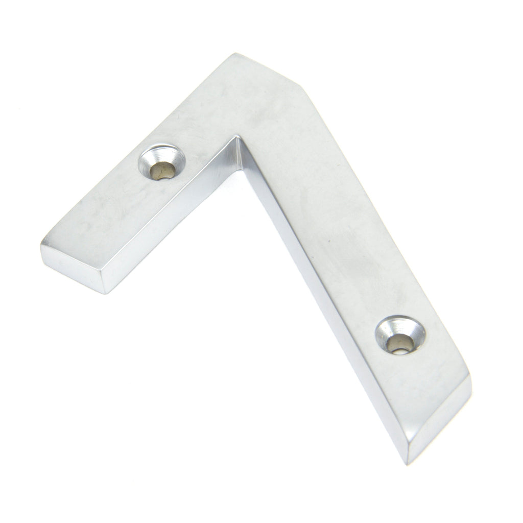 Satin Chrome Numeral 7 | From The Anvil-Numerals-Yester Home