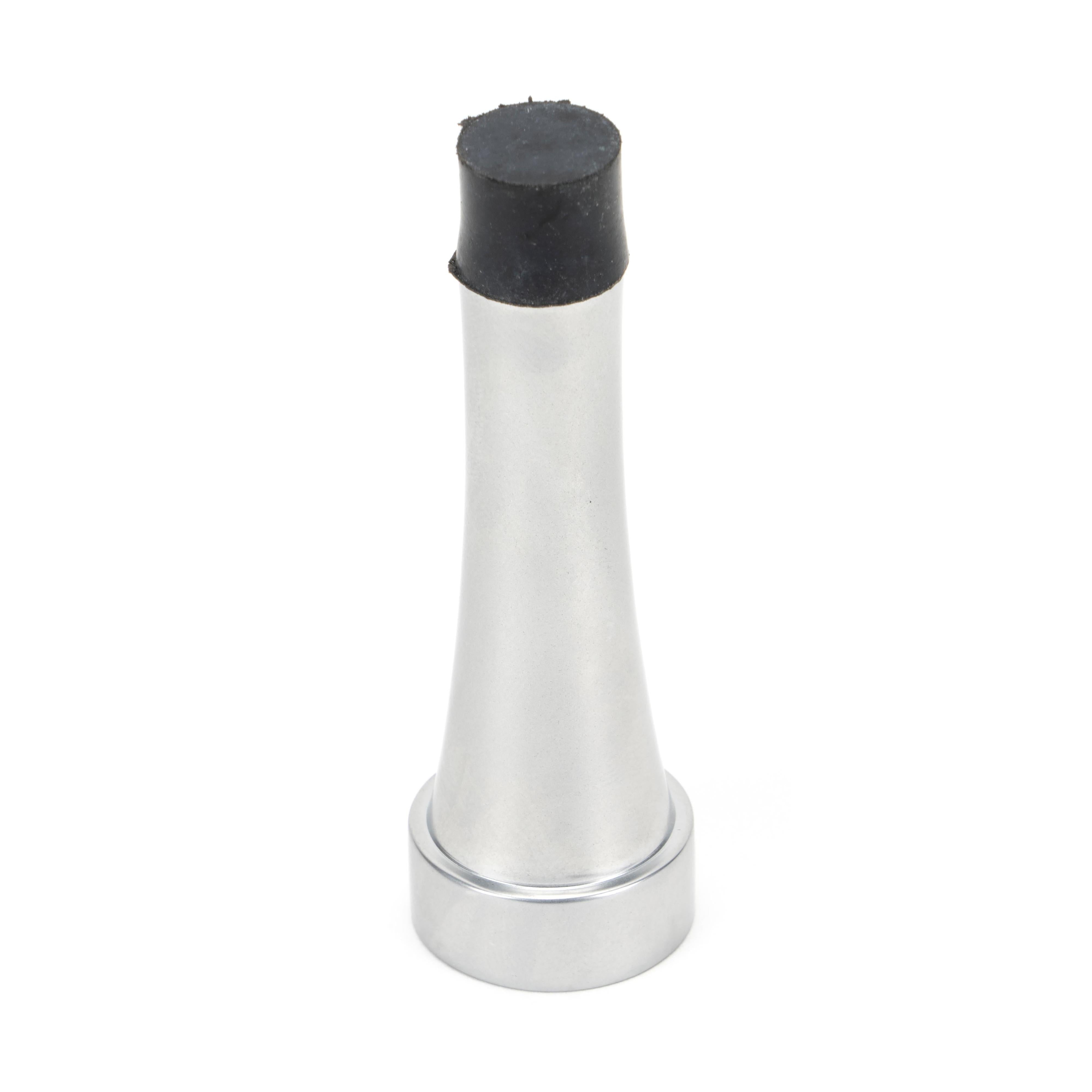 Satin Chrome Projection Door Stop | From The Anvil - Door Stops - From The Anvil - Yester Home