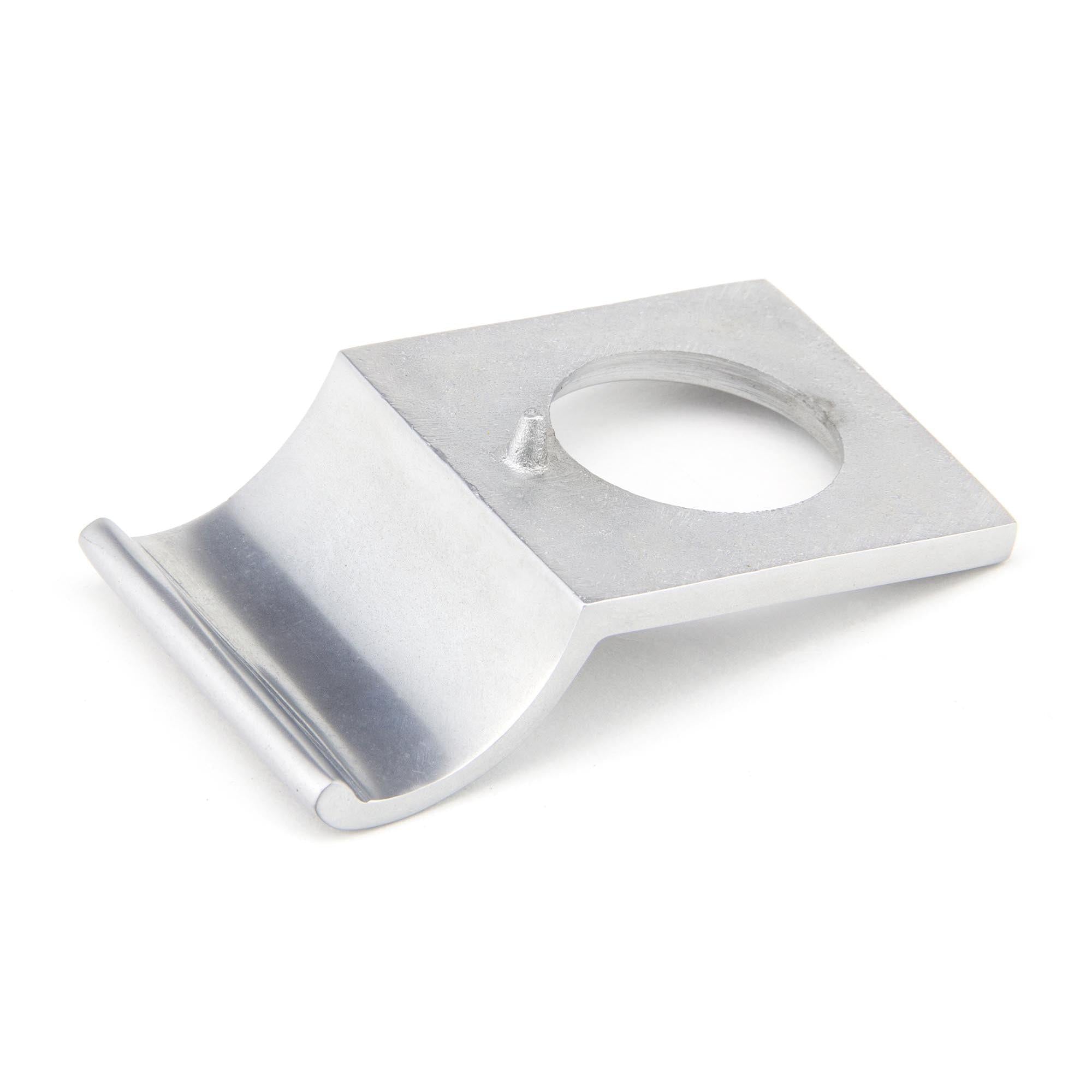 Satin Chrome Rim Cylinder Pull | From The Anvil - Rim Cylinder Pulls - From The Anvil - Yester Home