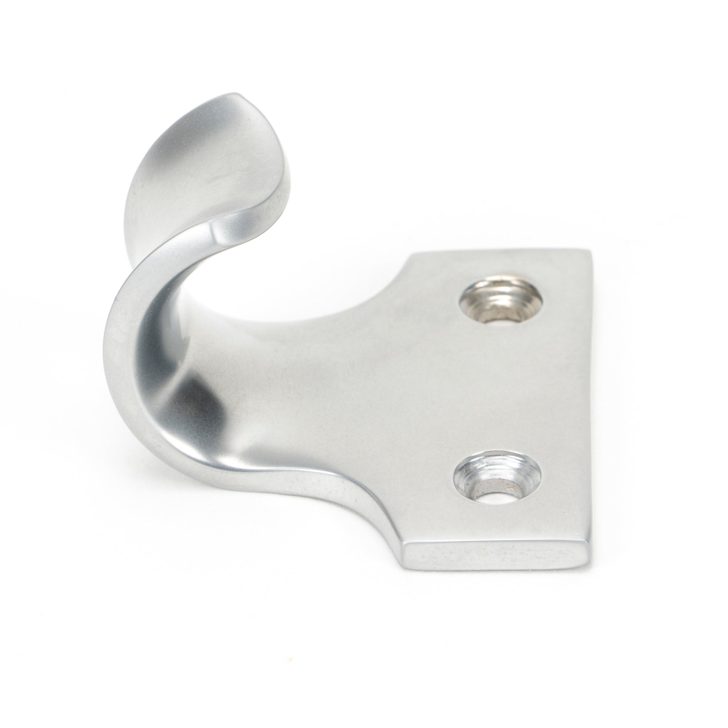 Satin Chrome Sash Lift | From The Anvil-Sash Lifts-Yester Home