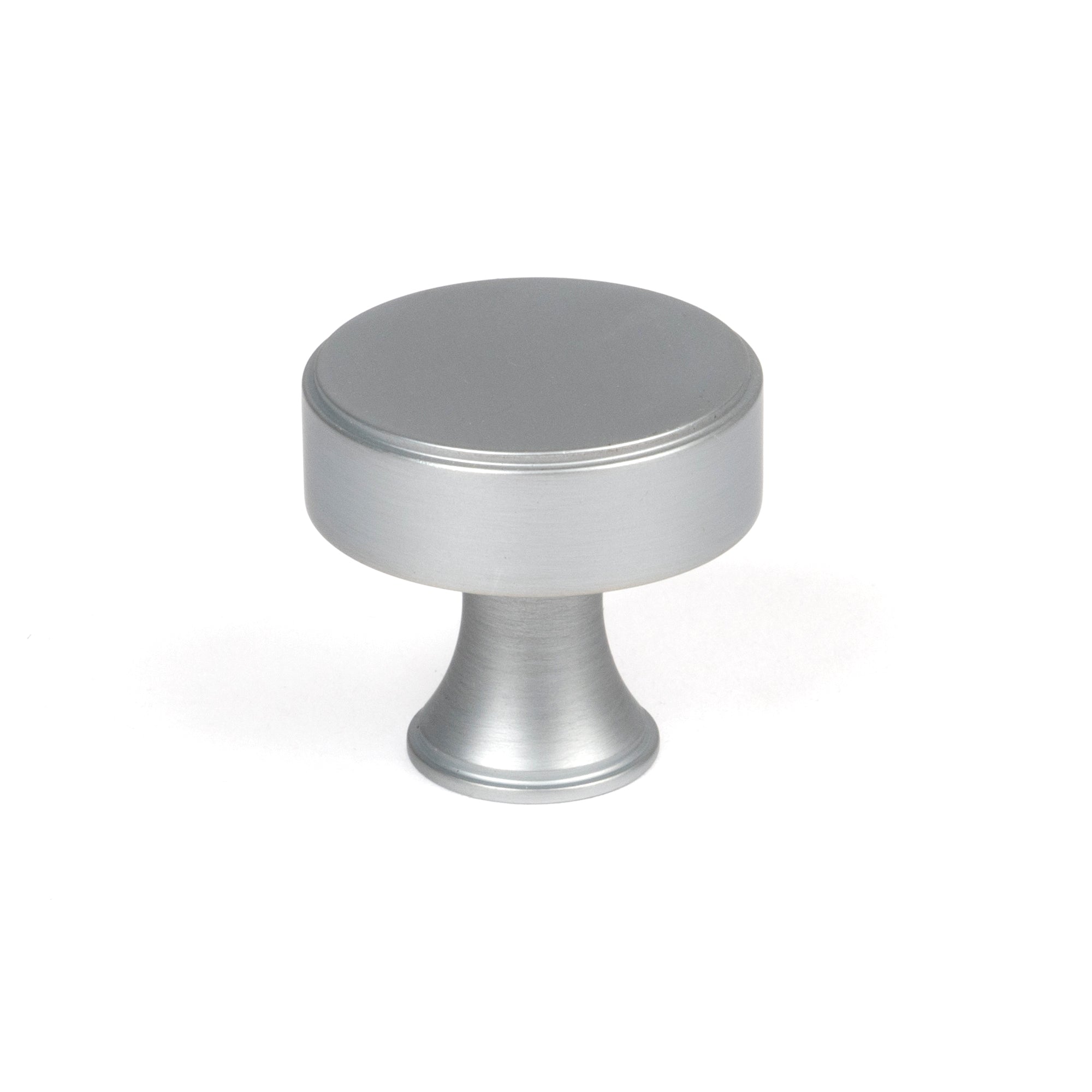 Satin Chrome Scully Cabinet Knob - 32mm | From The Anvil-Cabinet Knobs-Yester Home