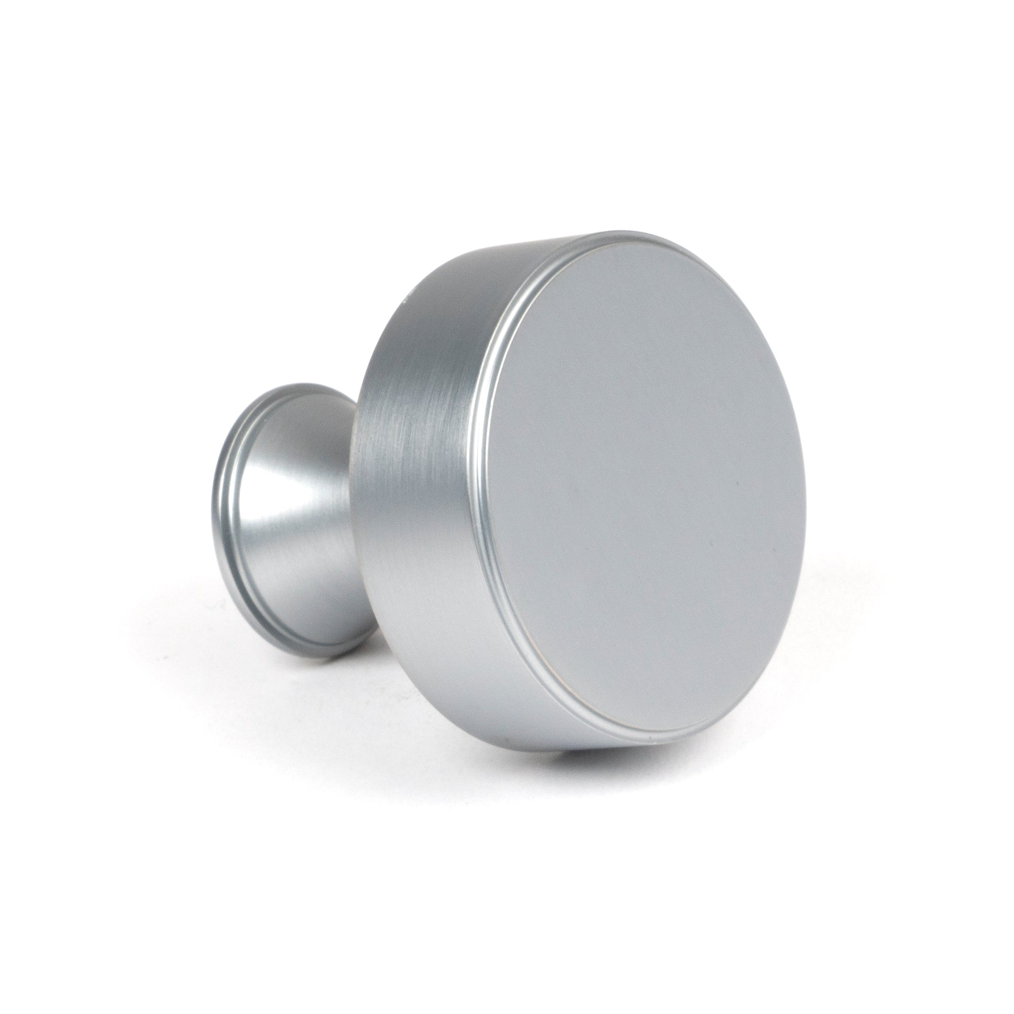 Satin Chrome Scully Cabinet Knob - 38mm | From The Anvil-Cabinet Knobs-Yester Home