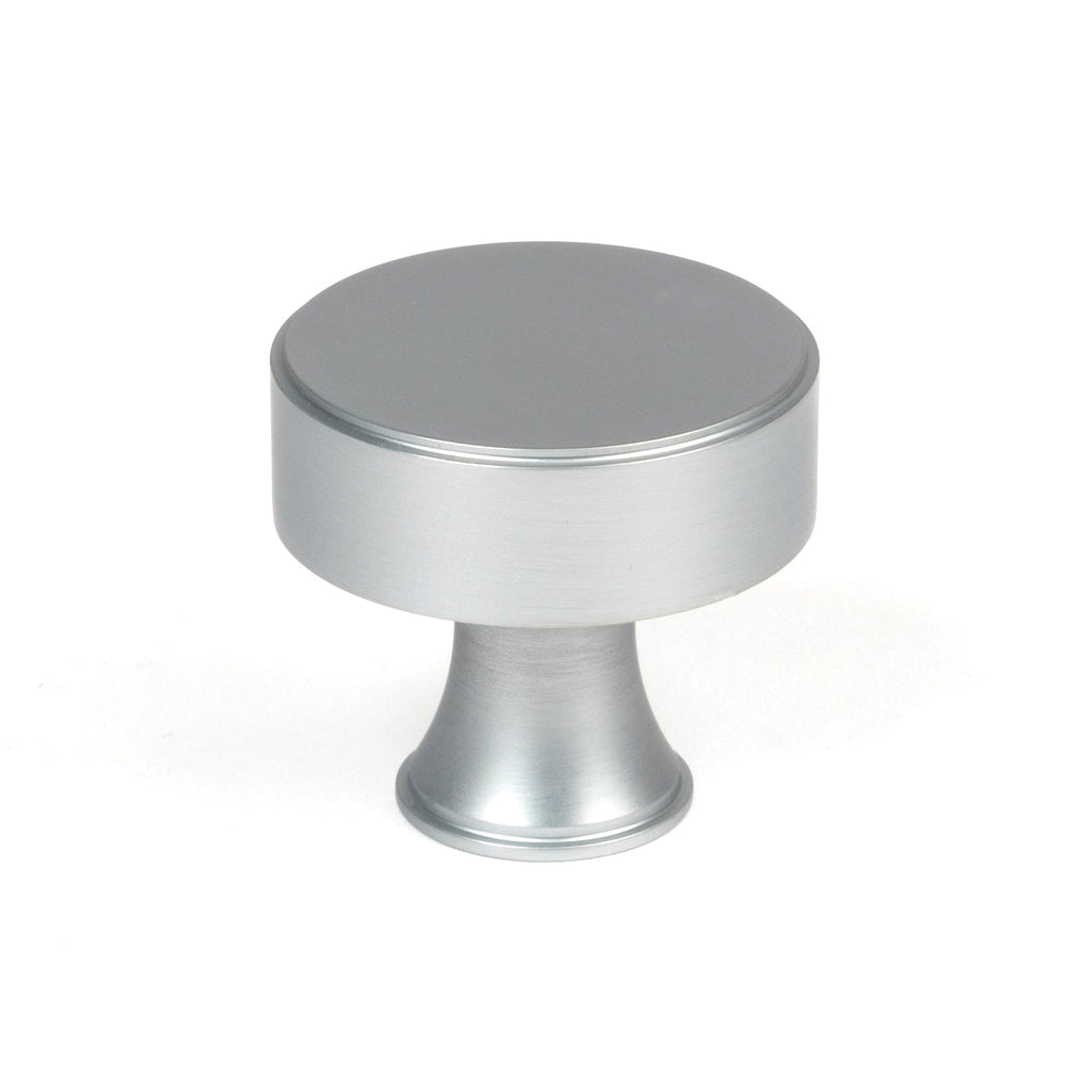 Satin Chrome Scully Cabinet Knob - 38mm | From The Anvil-Cabinet Knobs-Yester Home