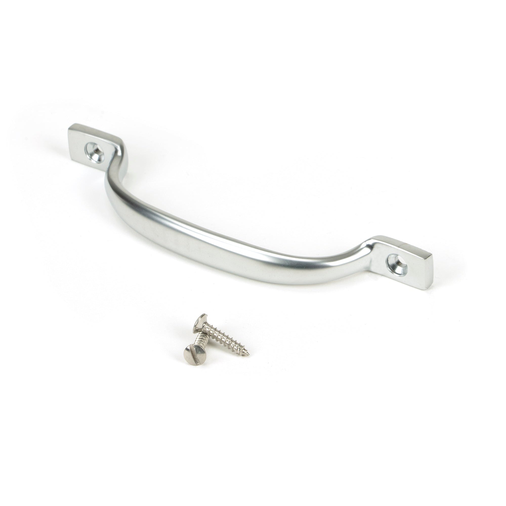 Satin Chrome Slim Sash Pull | From The Anvil-Sash Lifts-Yester Home
