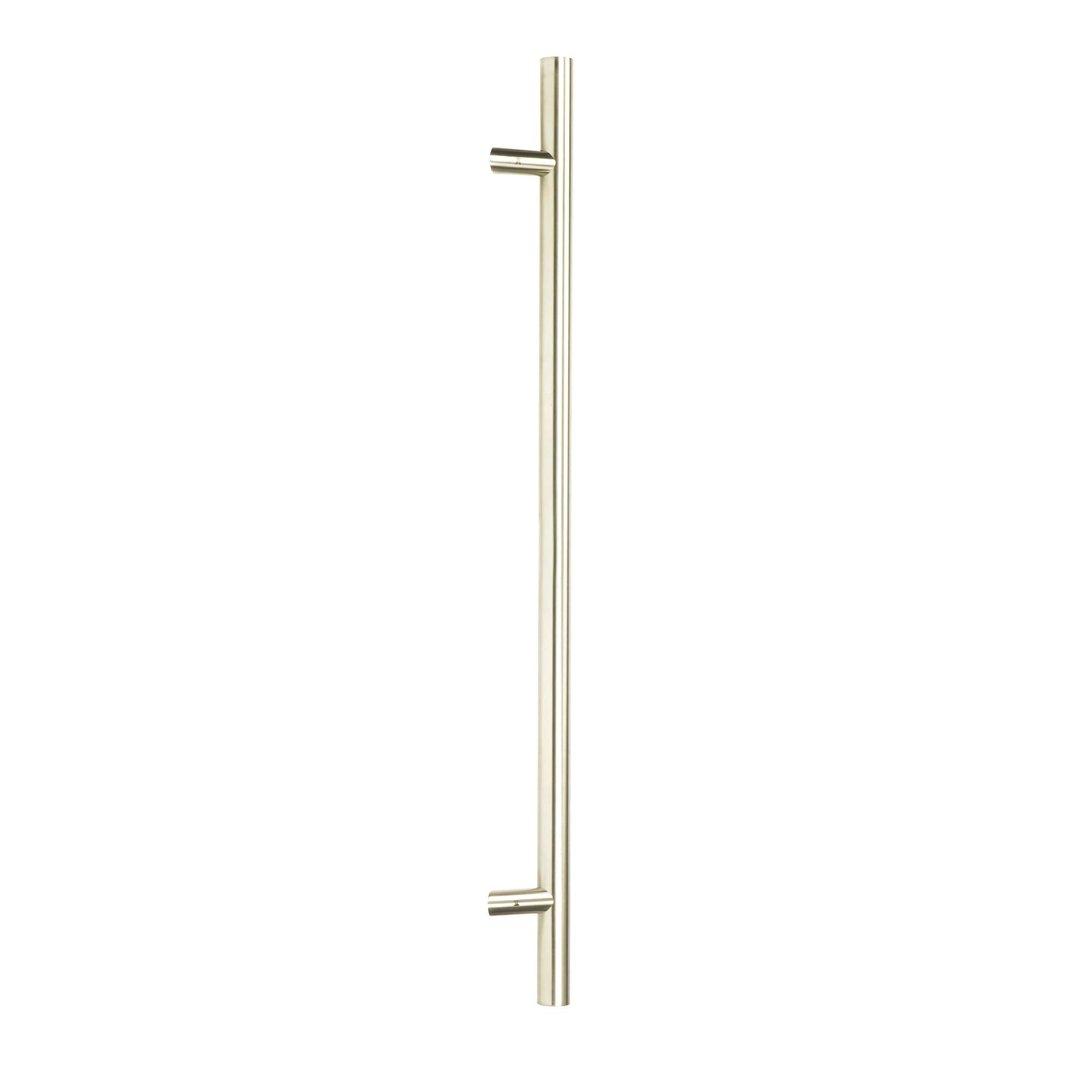 Satin Marine SS (316) 0.9m Offset T Bar Handle Bolt Fix 32mm Ø | From The Anvil - Door Pull Handles - From The Anvil - Yester Home