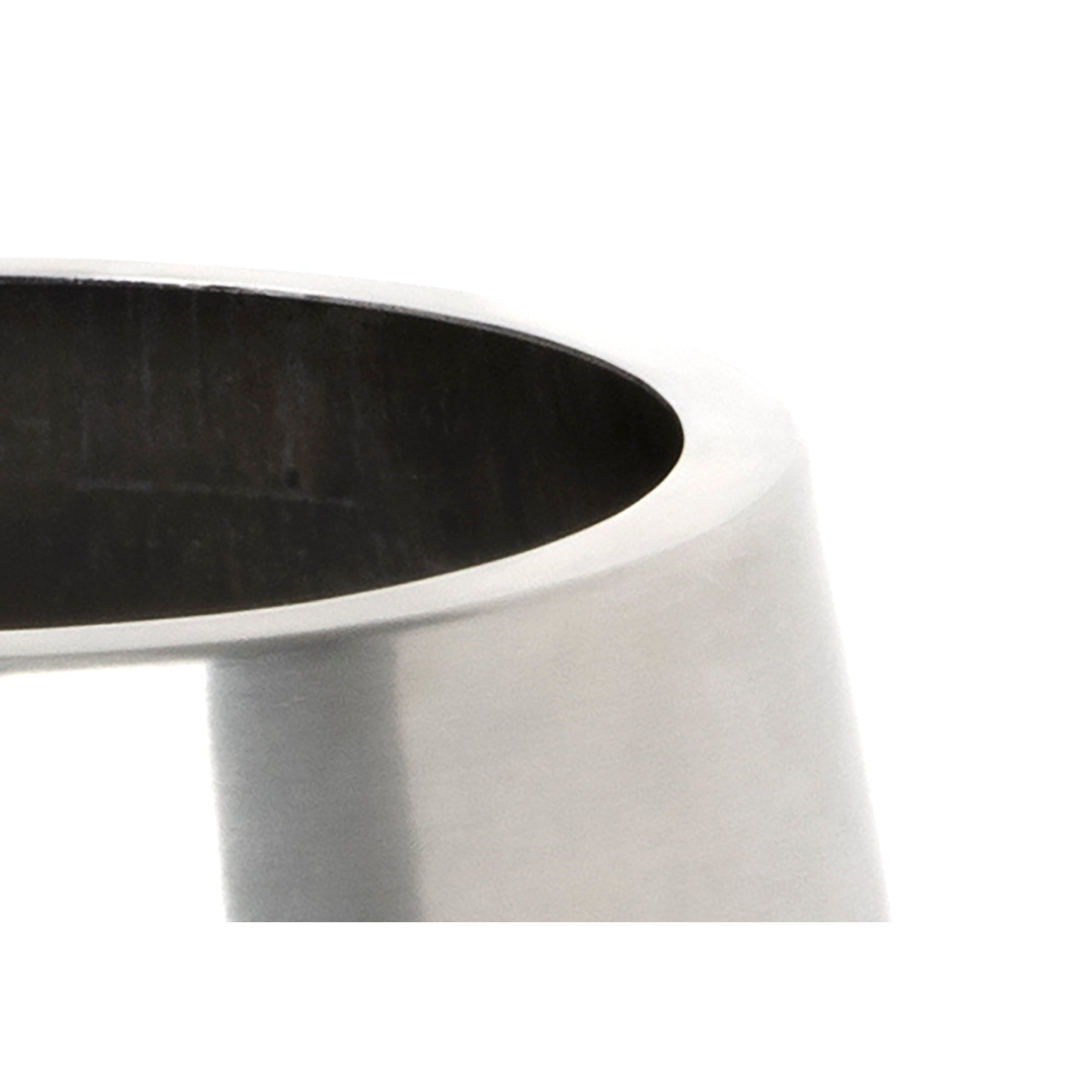Satin Marine SS (316) 16cm Hepworth Pot | From The Anvil-Plant Pots-Yester Home