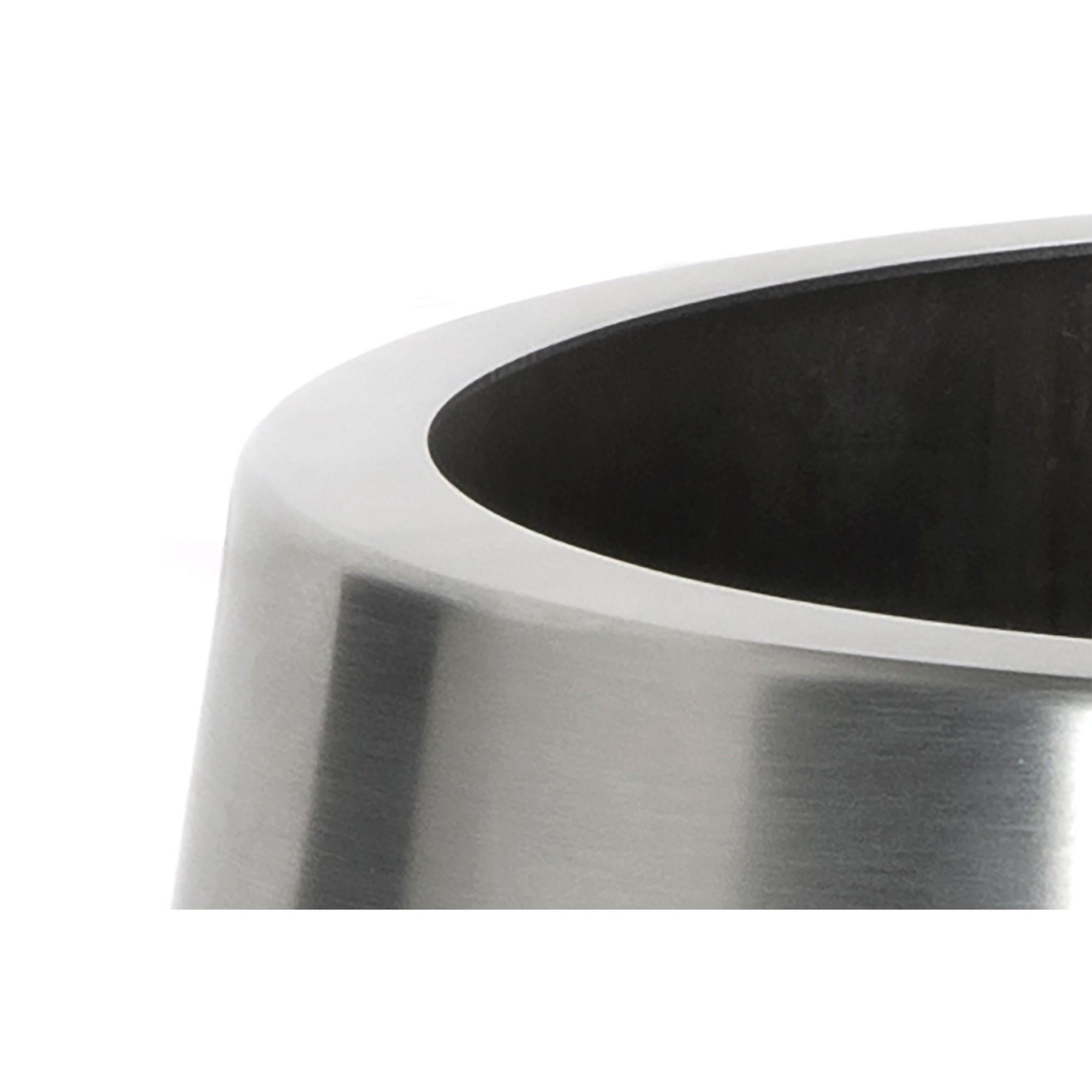 Satin Marine SS (316) 16cm Hepworth Pot | From The Anvil - Plant Pots - From The Anvil - Yester Home