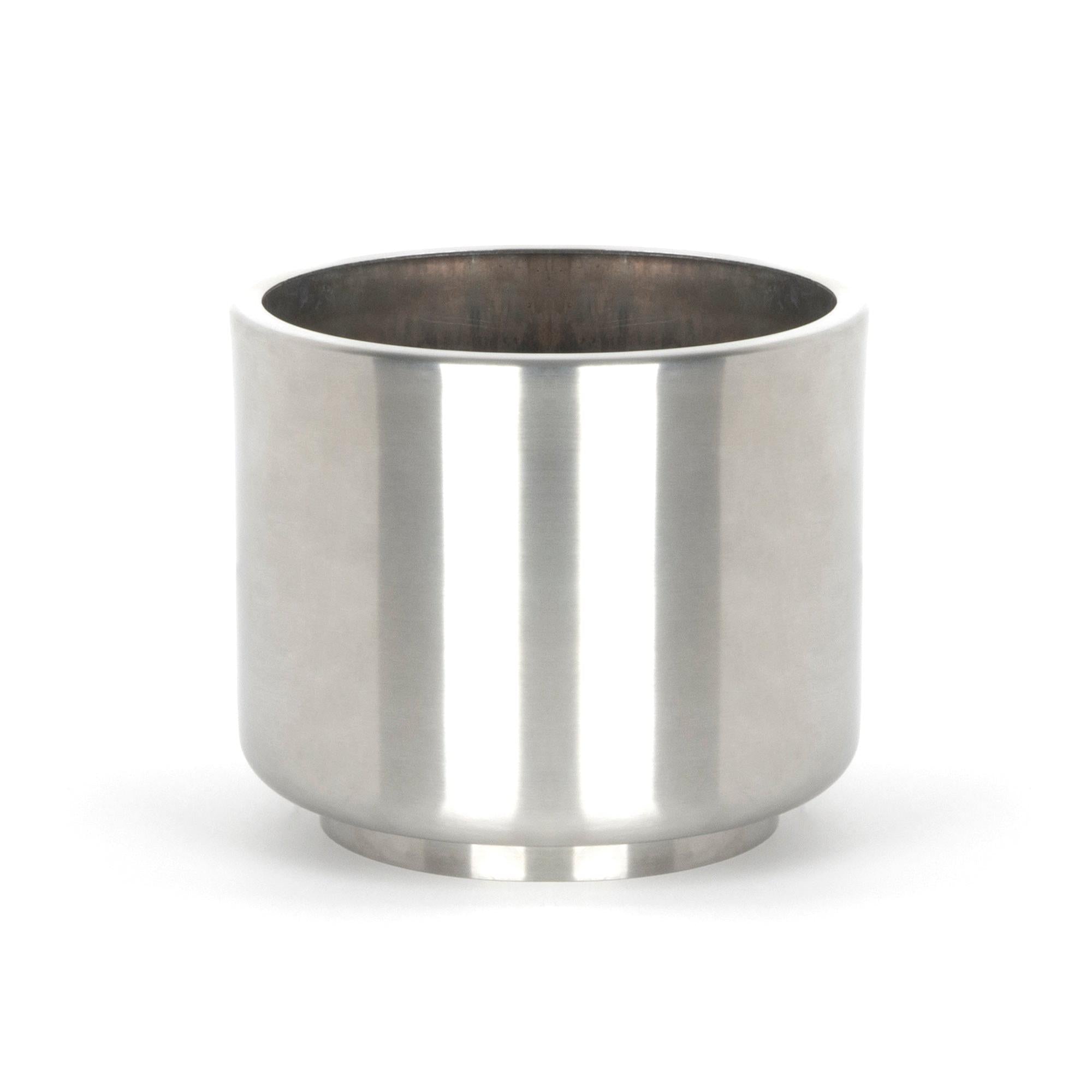 Satin Marine SS (316) 16cm Newlyn Pot | From The Anvil - Plant Pots - From The Anvil - Yester Home