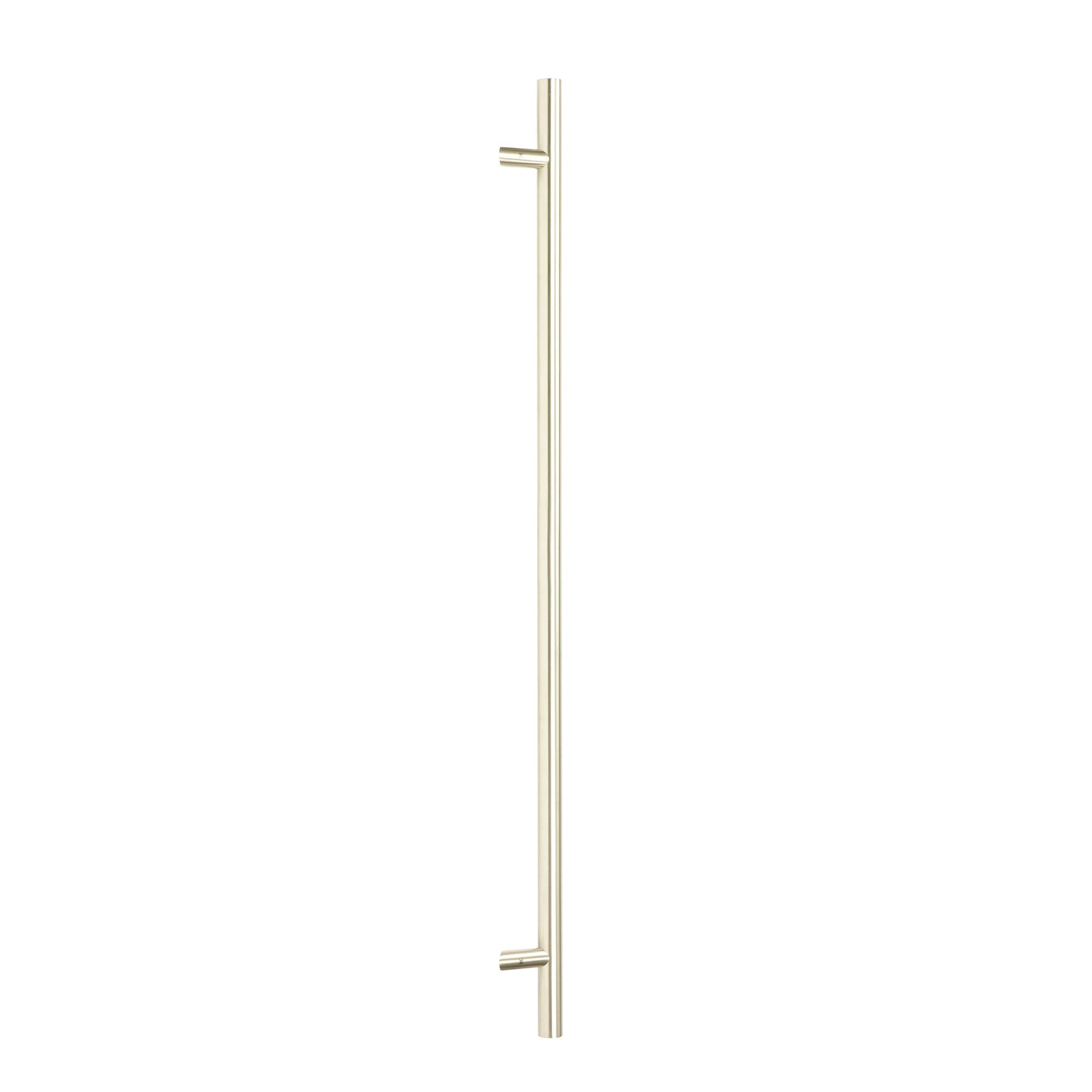 Satin Marine SS (316) 1.2m Offset T Bar Handle Bolt Fix 32mm Ø | From The Anvil - Door Pull Handles - From The Anvil - Yester Home