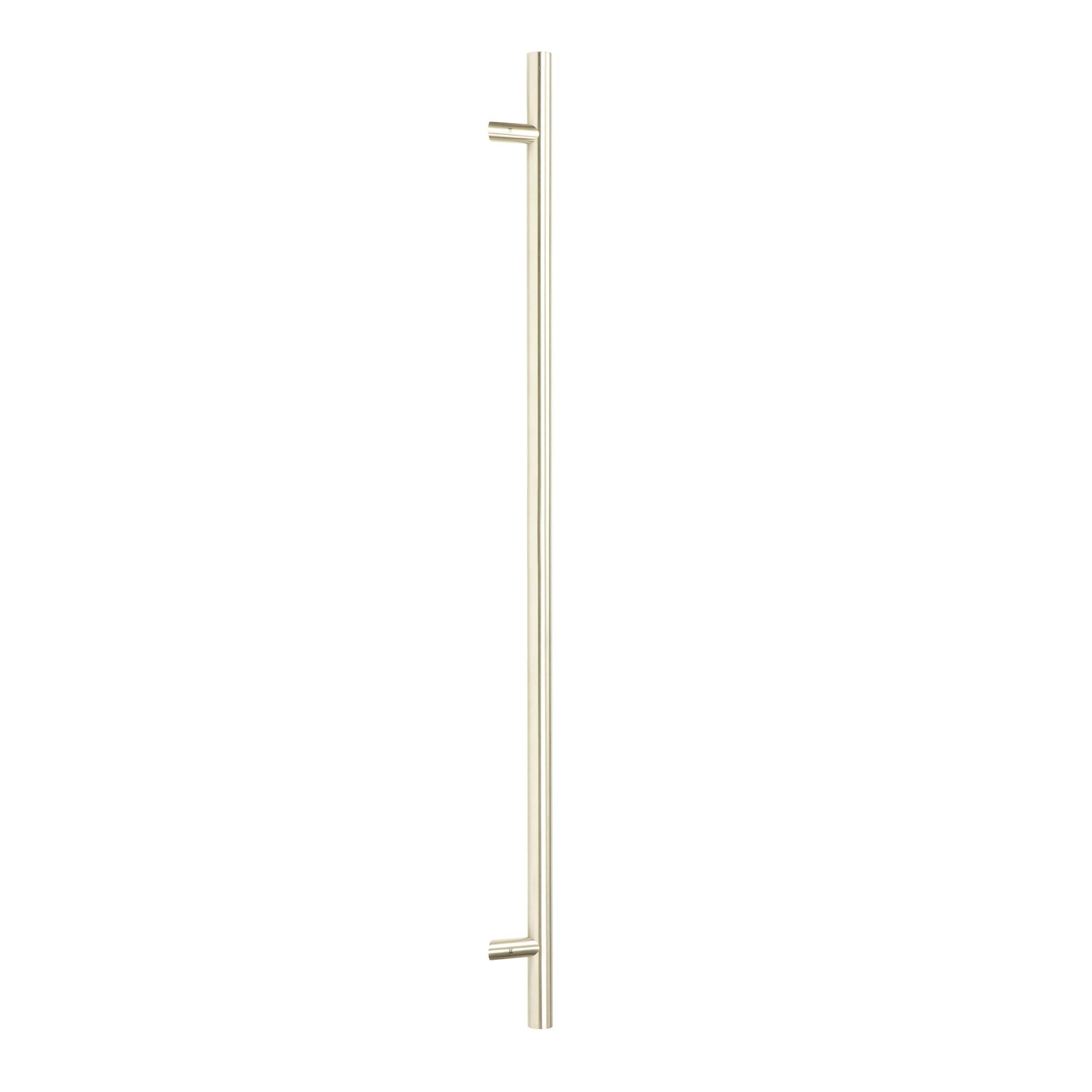 Satin Marine SS (316) 1.2m Offset T Bar Handle Secret Fix 32mm Ø | From The Anvil - Door Pull Handles - From The Anvil - Yester Home