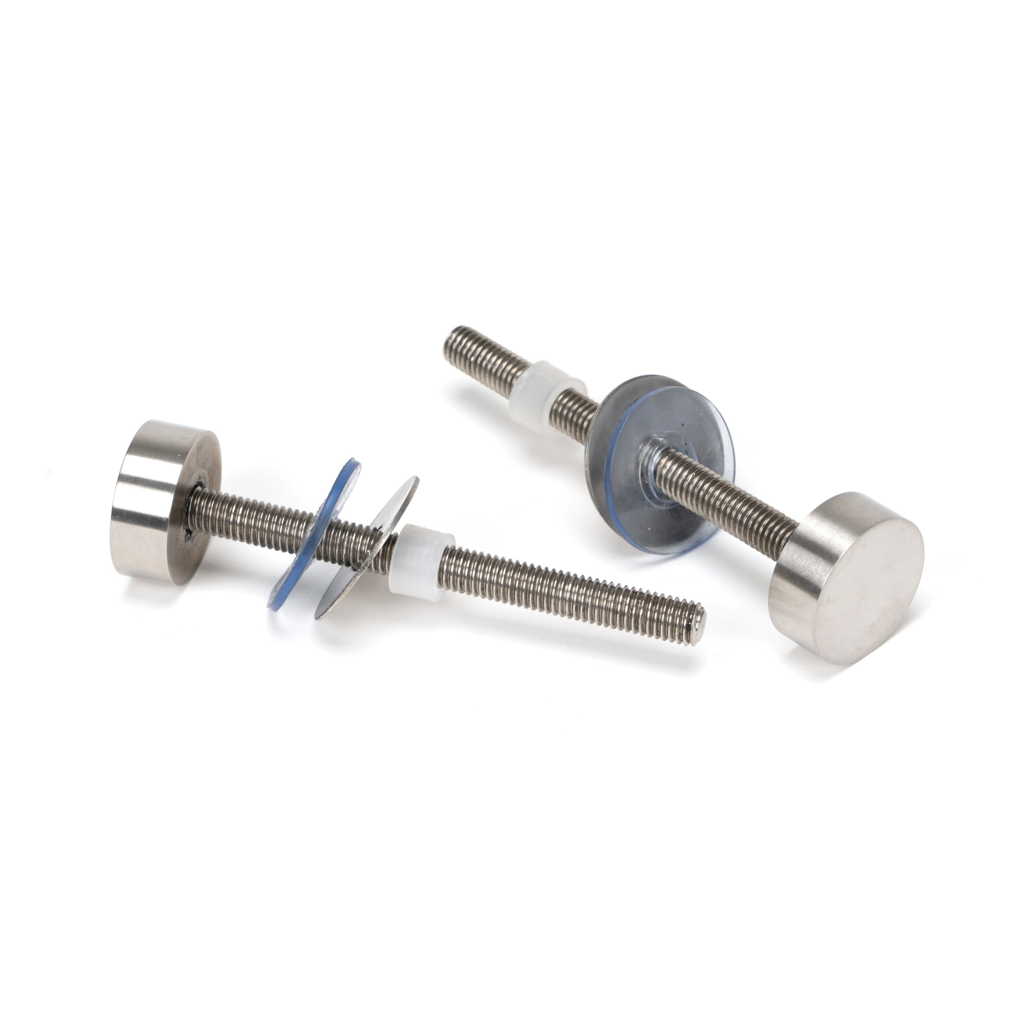 Satin Marine SS (316) 1.2m T Bar Handle Bolt Fix 32mm Ø | From The Anvil-Pull Handles-Yester Home
