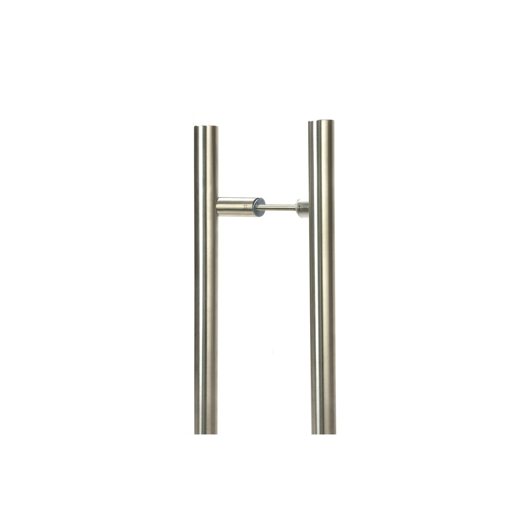 Satin Marine SS (316) 1.5m Offset T Bar Handle B2B 32mm Ø | From The Anvil-Pull Handles-Yester Home
