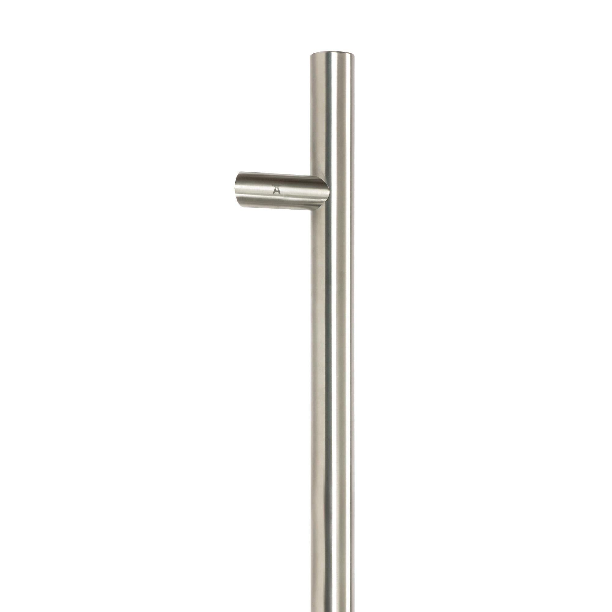 Satin Marine SS (316) 1.5m Offset T Bar Handle Bolt Fix 32mm Ø | From The Anvil - Door Pull Handles - From The Anvil - Yester Home